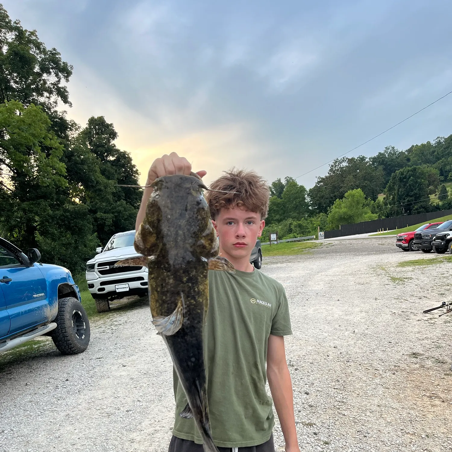 recently logged catches