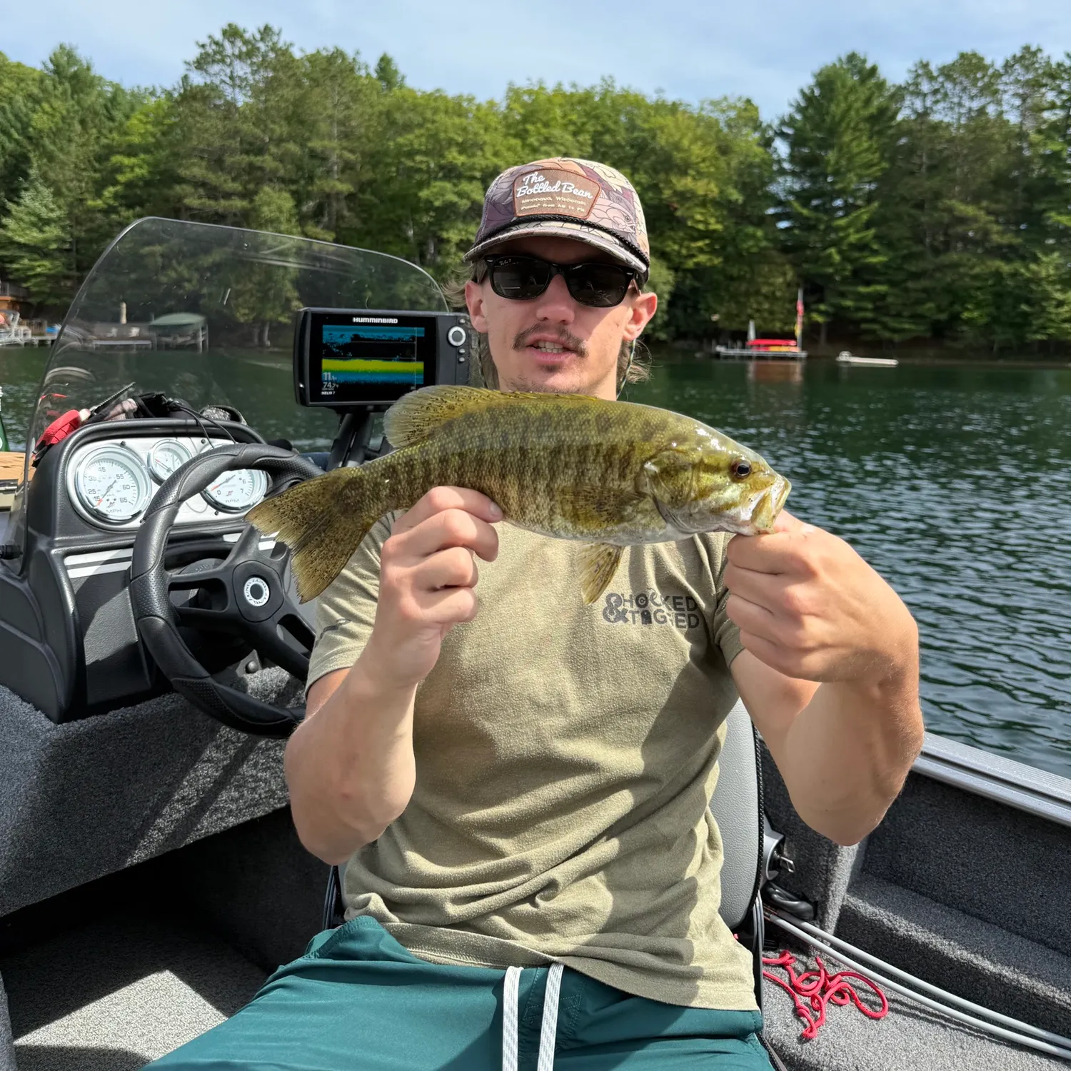 Smallmouth bass caught on Fishbrain