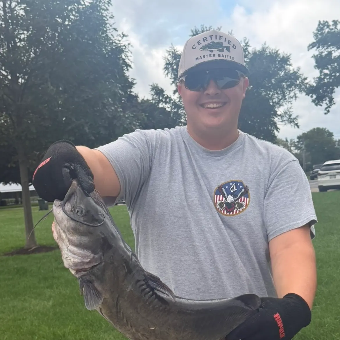 Channel catfish caught on Fishbrain