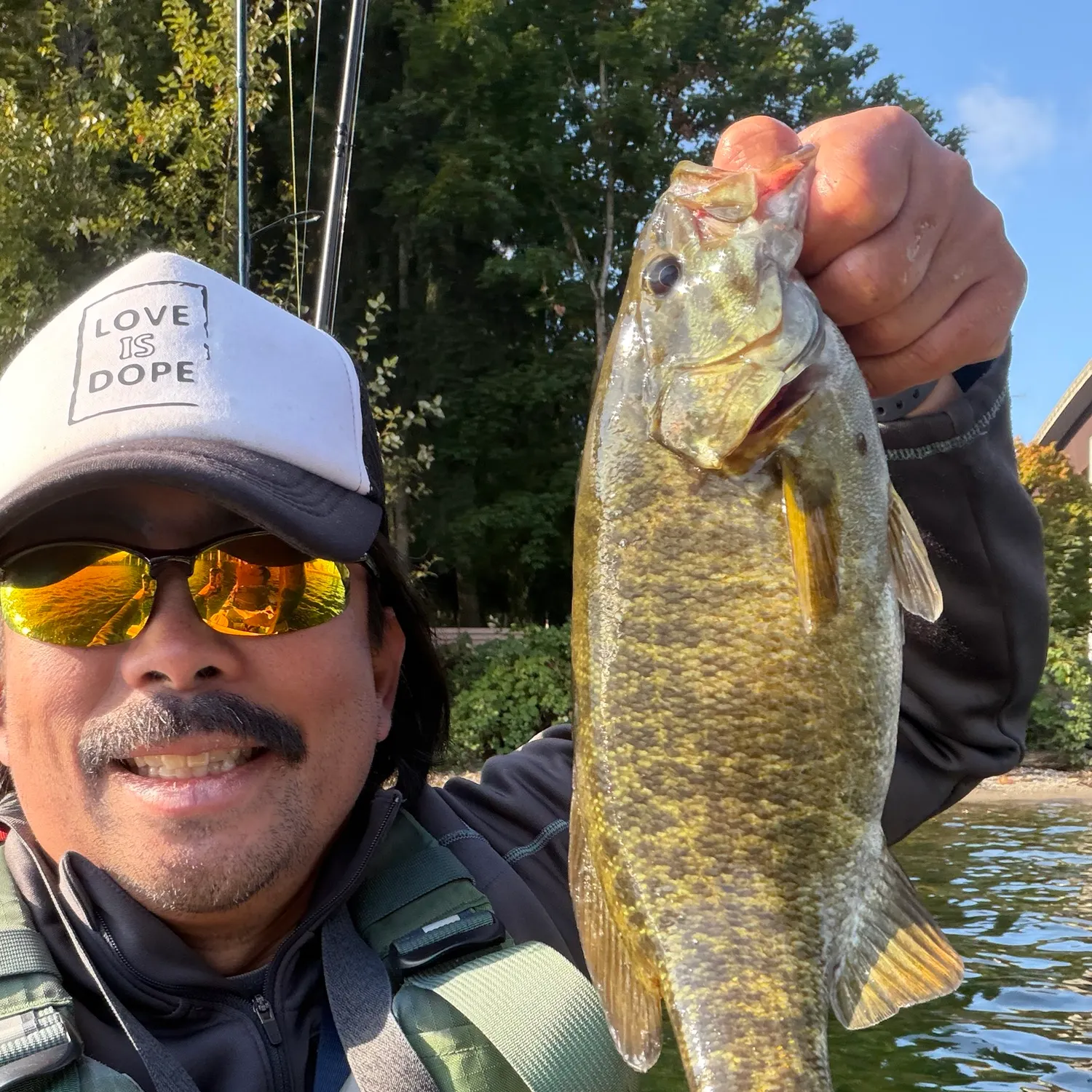 Smallmouth bass caught on Fishbrain