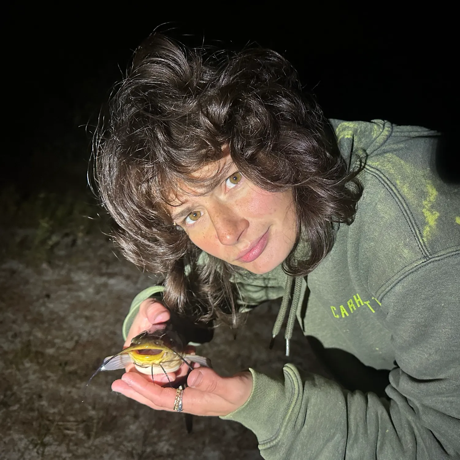Black bullhead caught on Fishbrain