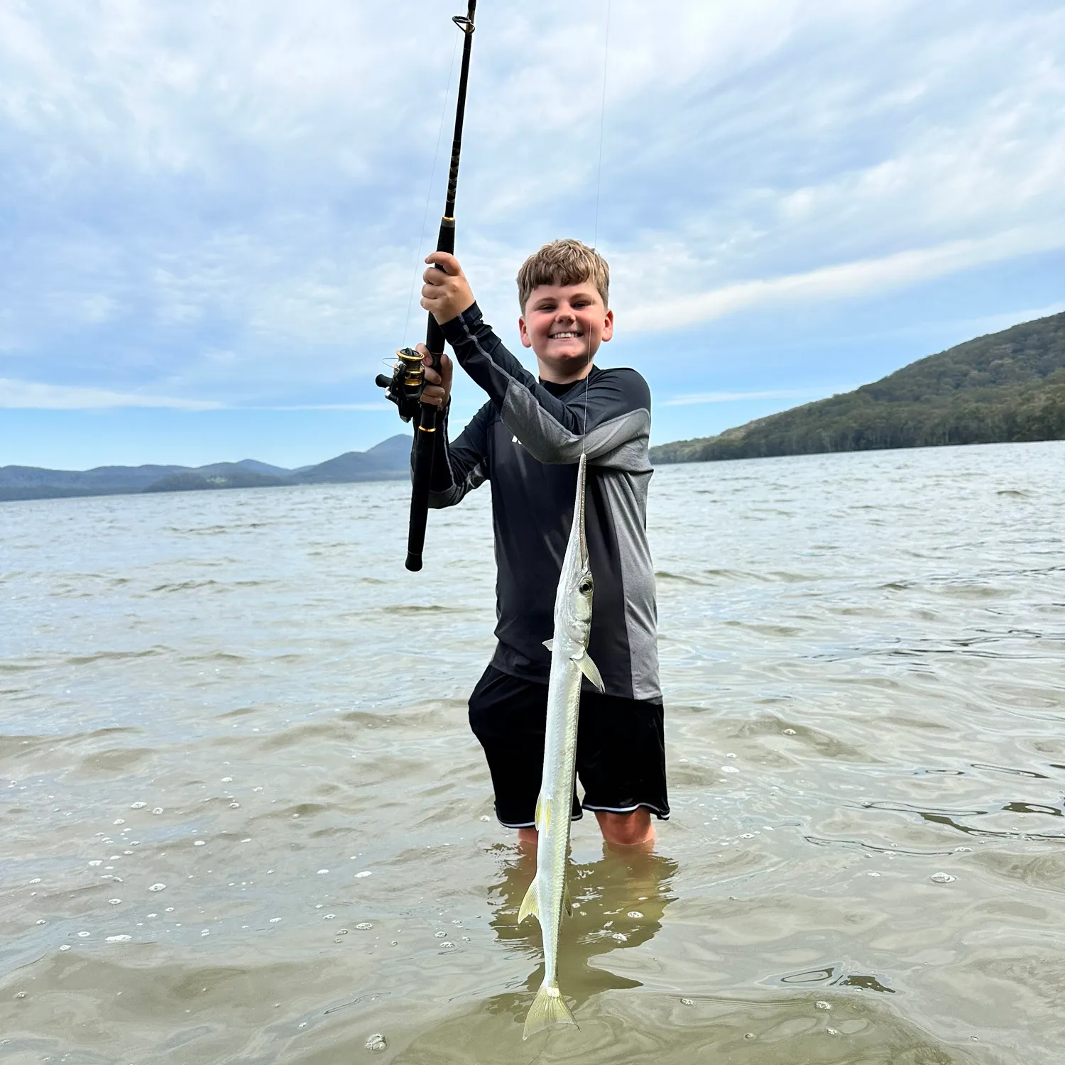 The most recent Flat needlefish catches on Fishbrain