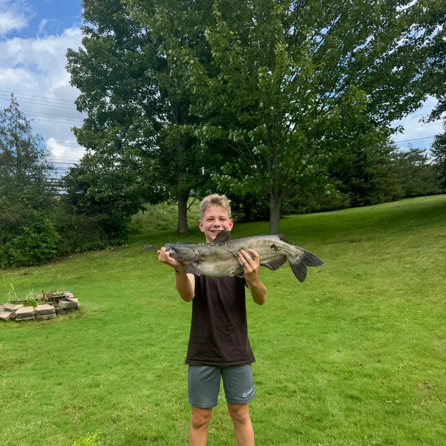 Channel catfish caught on Fishbrain