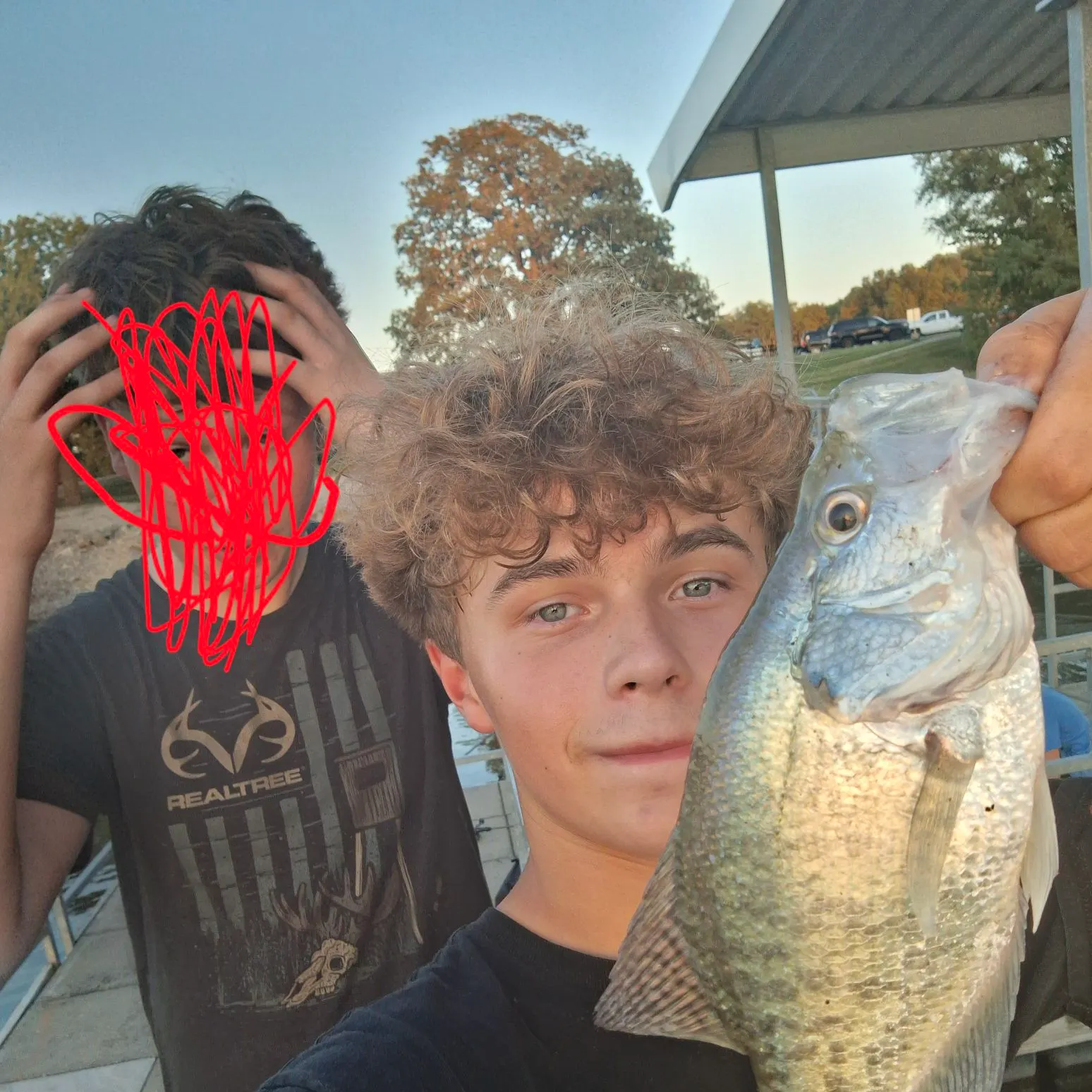 White crappie caught on Fishbrain