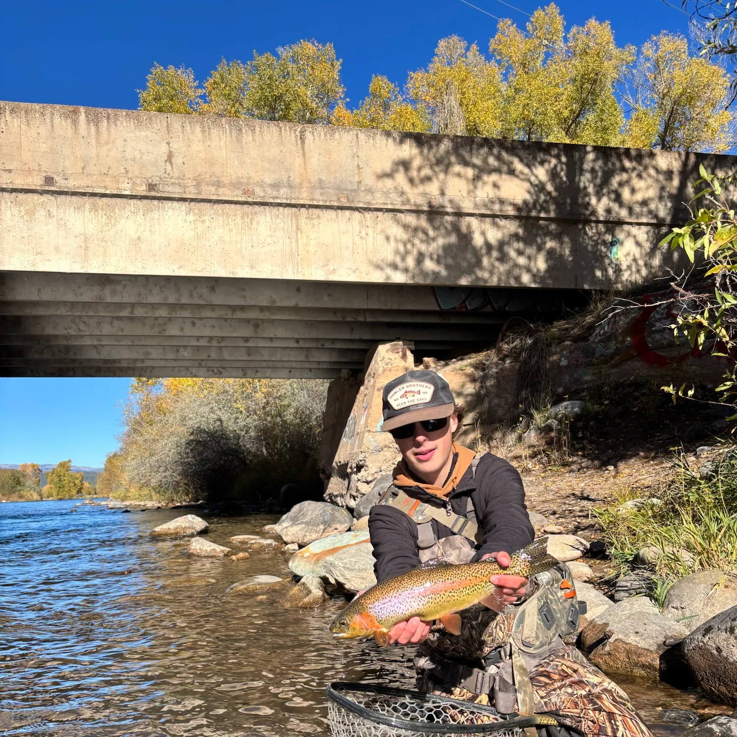 Rainbow trout caught on Fishbrain