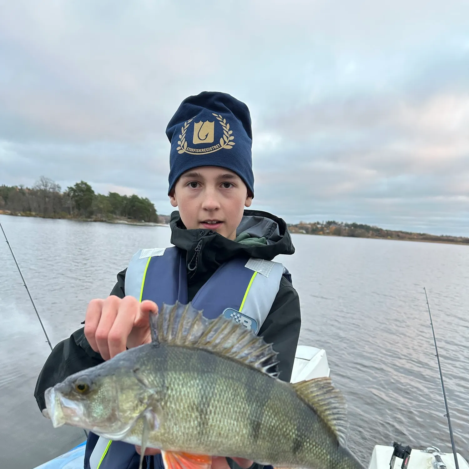 European perch caught on Fishbrain