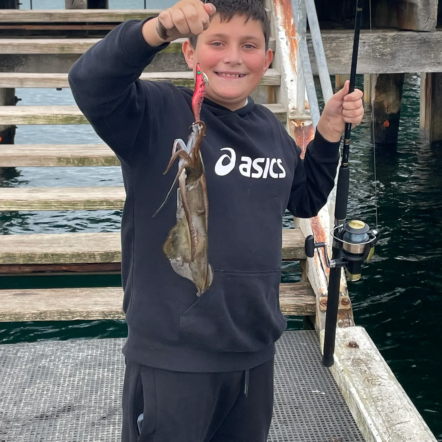 The most recent Southern calamari catches on Fishbrain