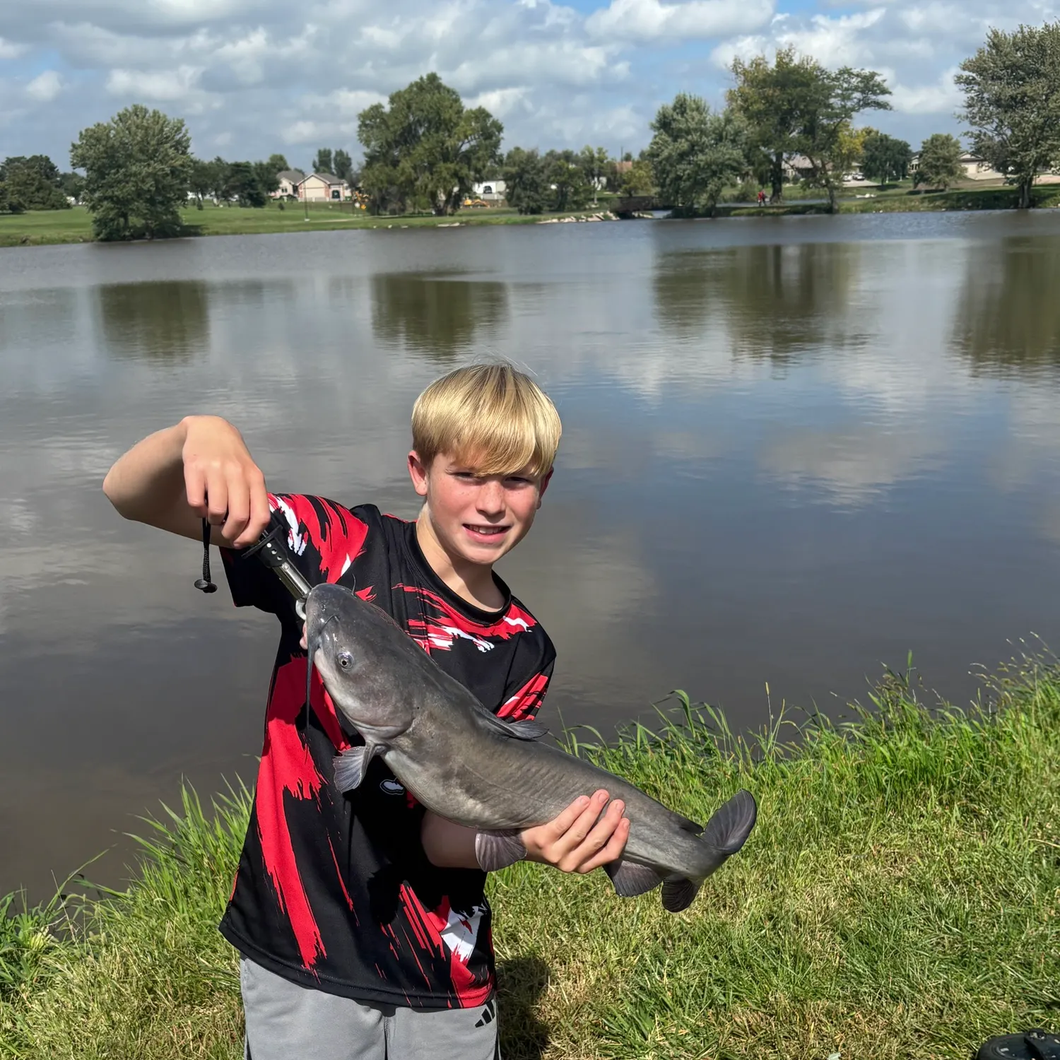 Channel catfish caught on Fishbrain