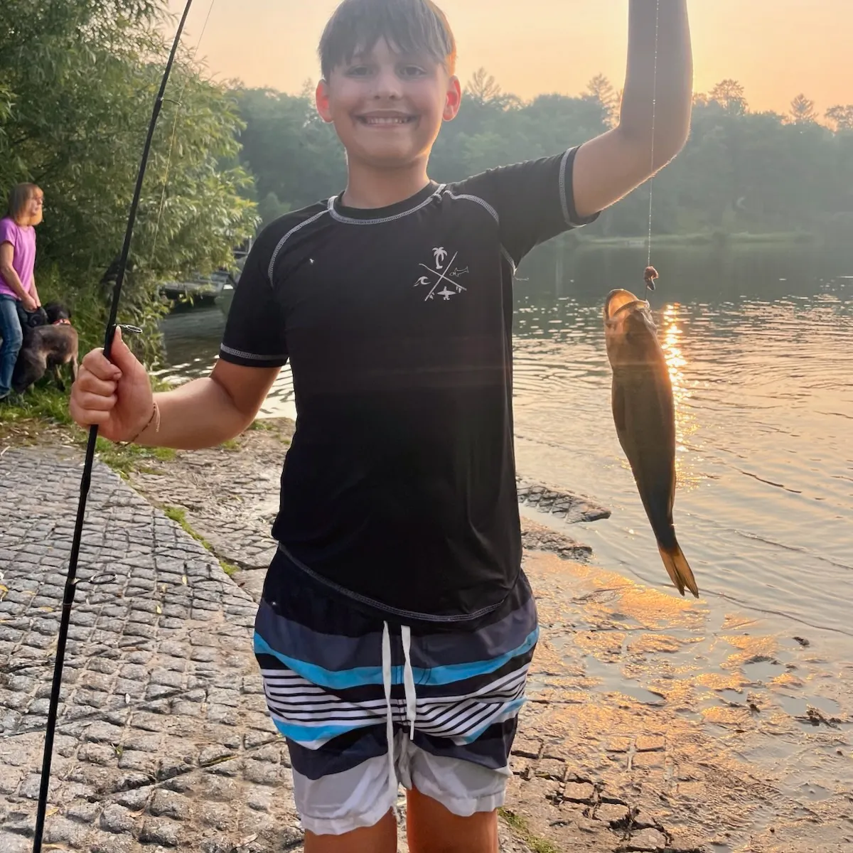 recently logged catches