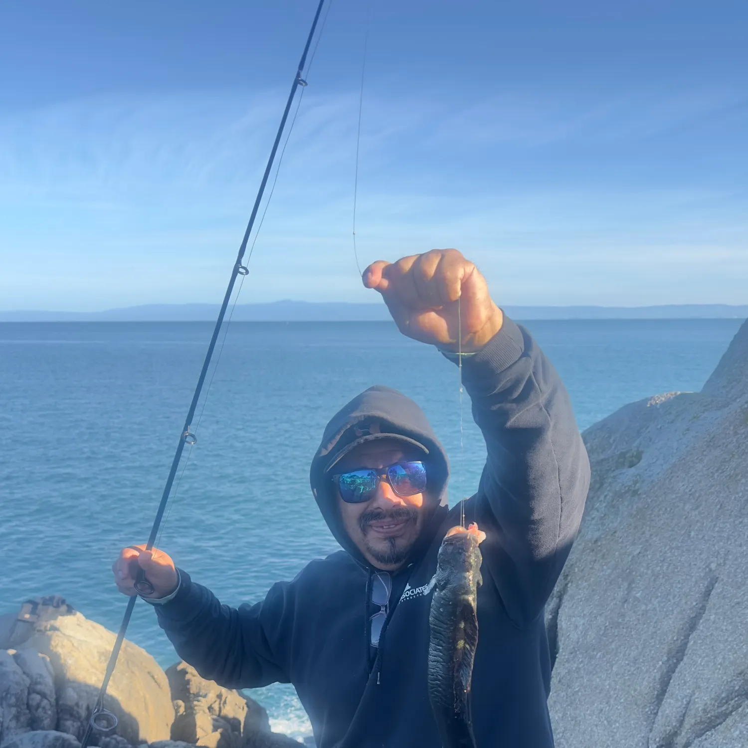 The most recent Monkeyface prickleback catches on Fishbrain