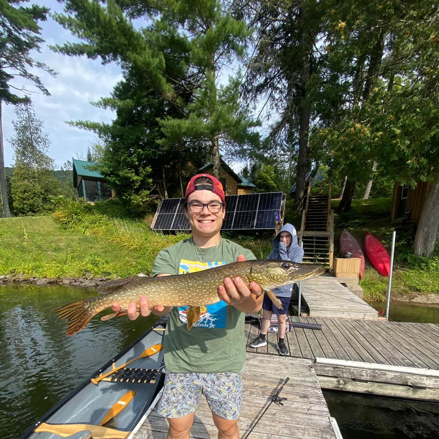 Northern pike caught on Fishbrain