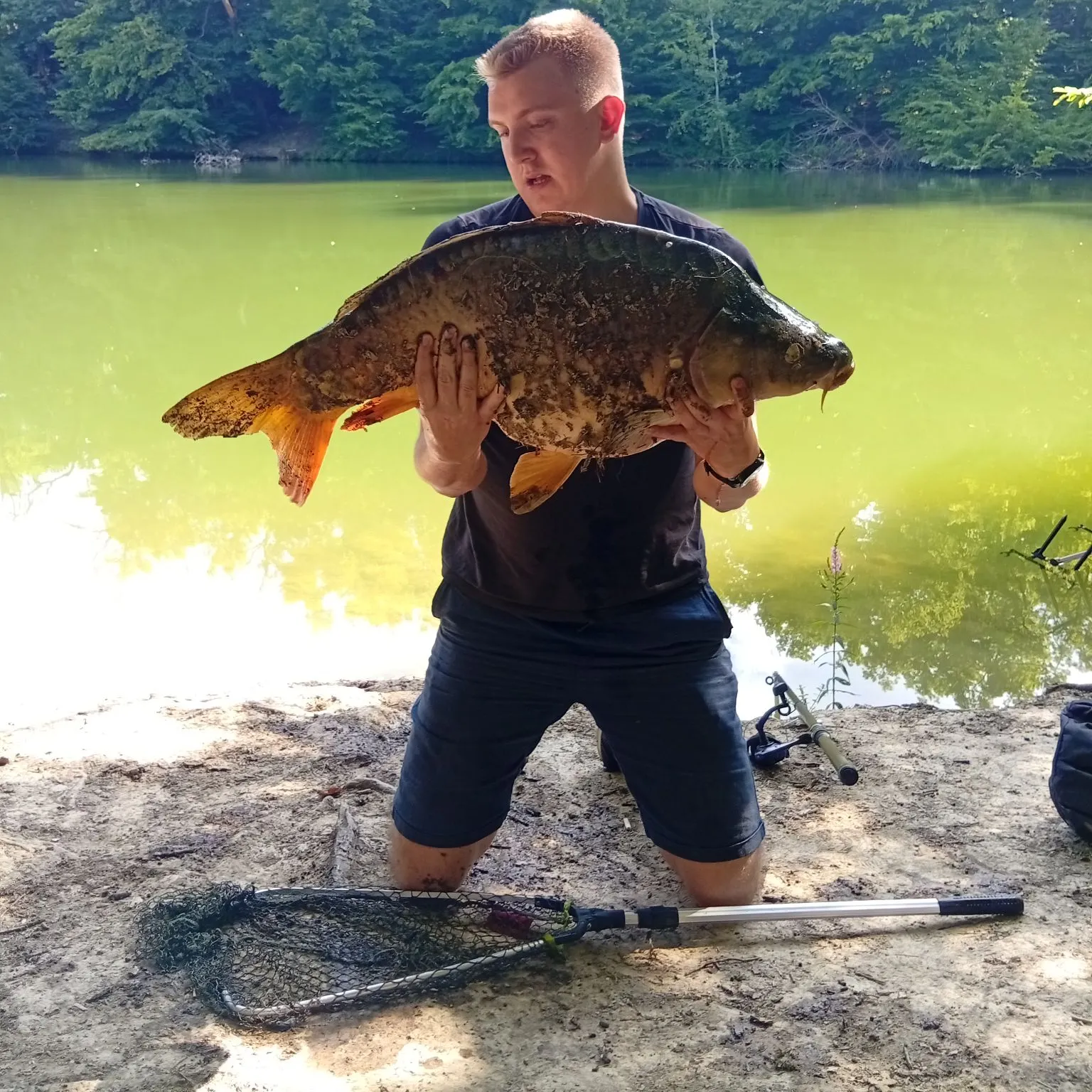 The most recent Leather carp catches on Fishbrain