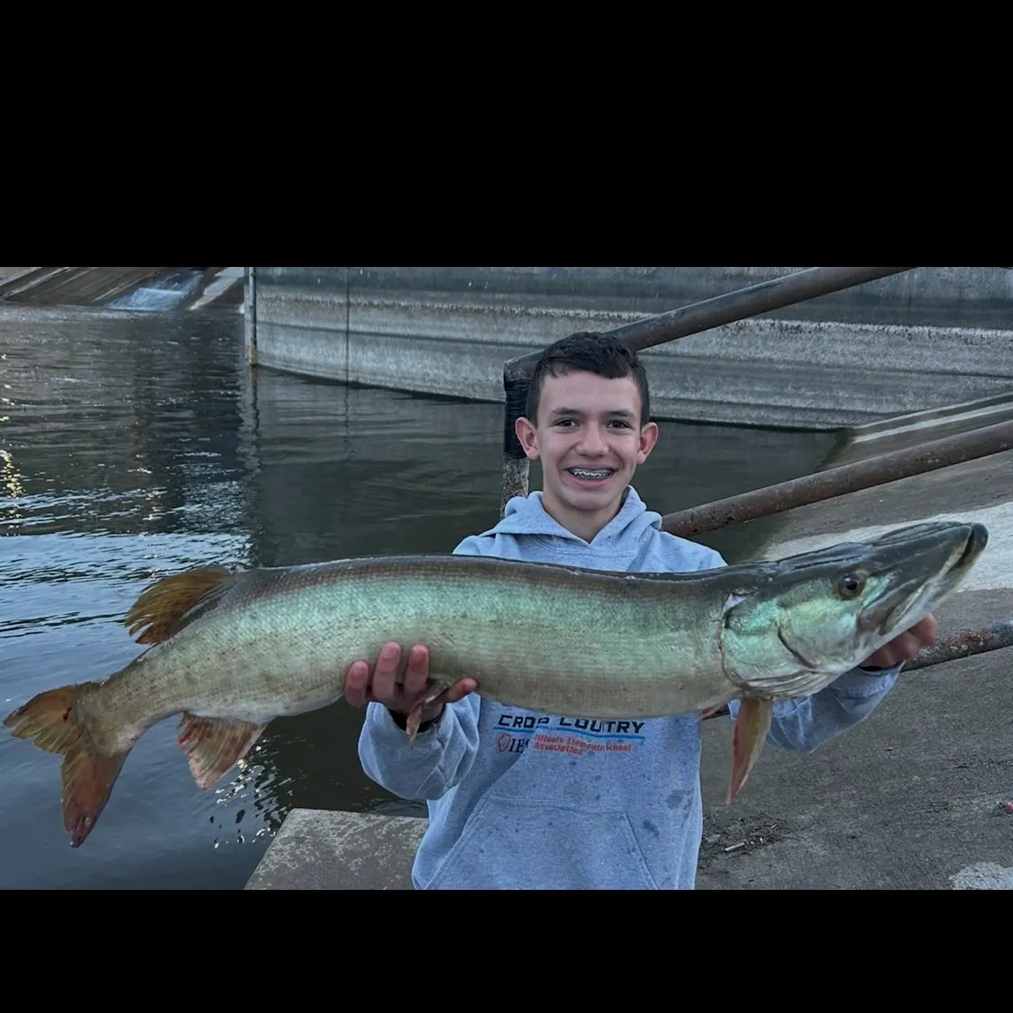 Muskie caught on Fishbrain