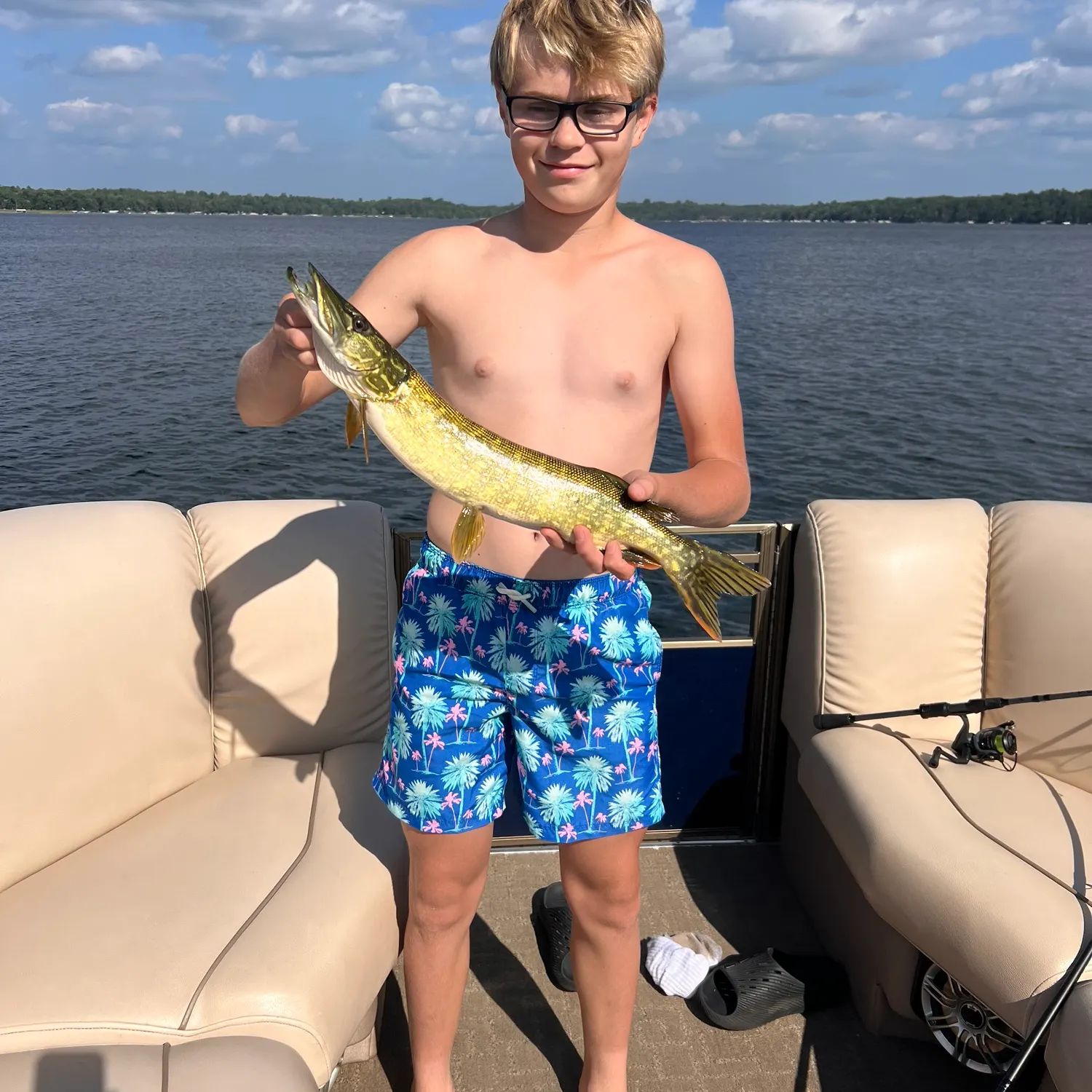 Northern pike caught on Fishbrain