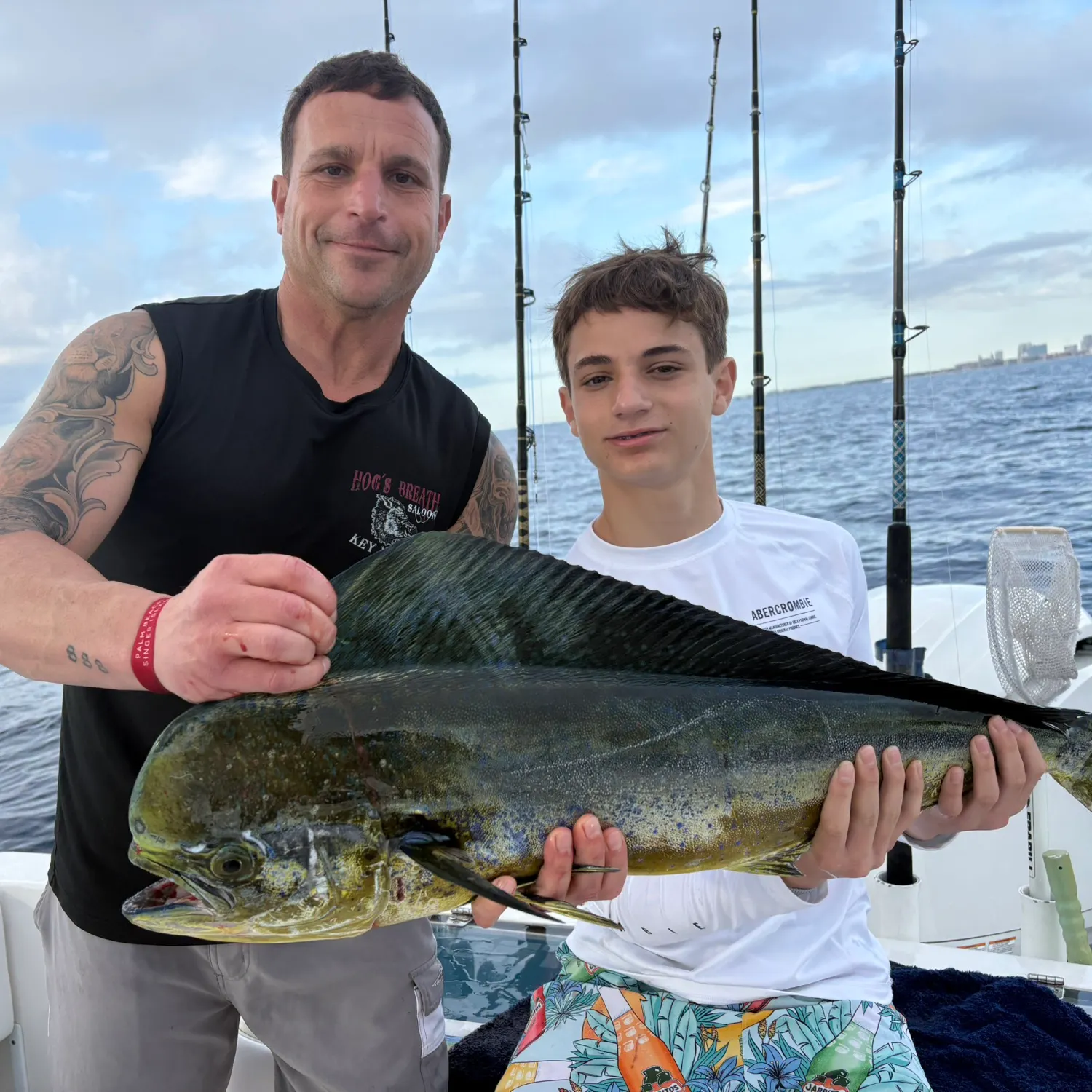 recently logged catches