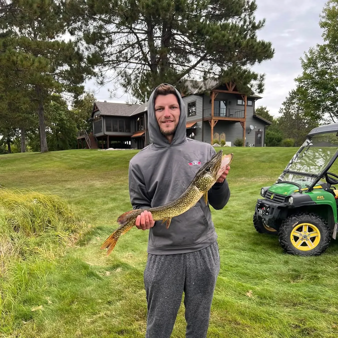 Northern pike caught on Fishbrain