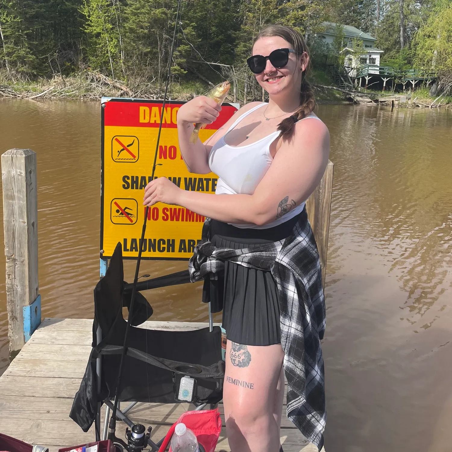 Smallmouth bass caught on Fishbrain
