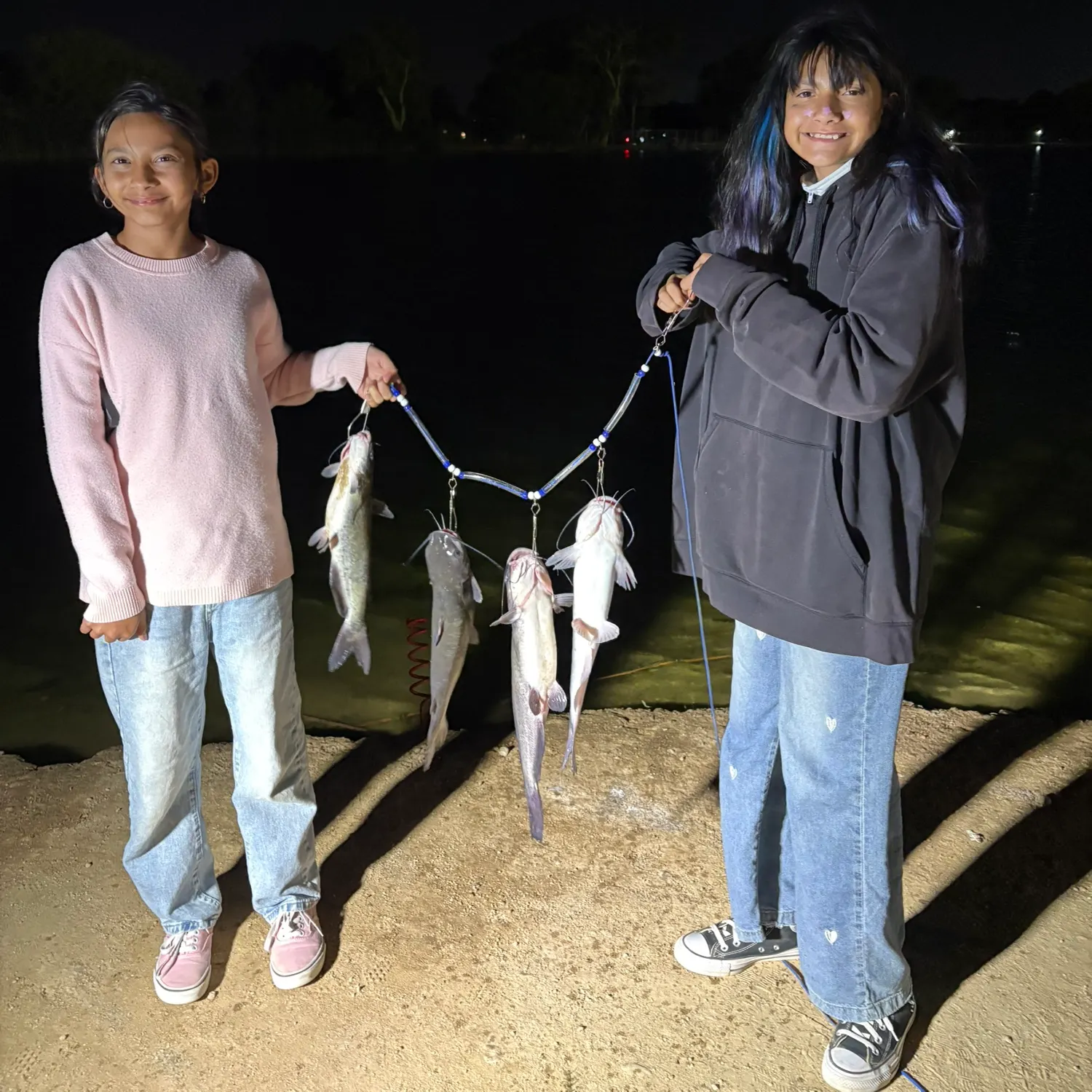 Channel catfish caught on Fishbrain