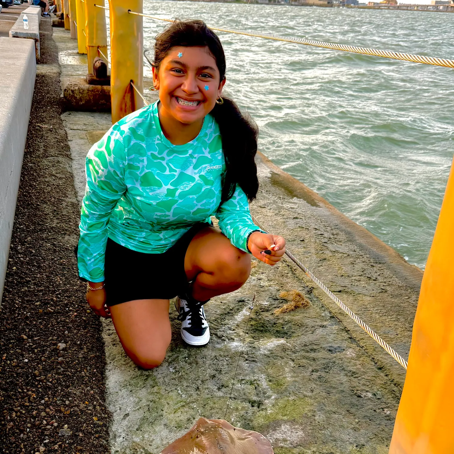 The most recent Atlantic stingray catches on Fishbrain