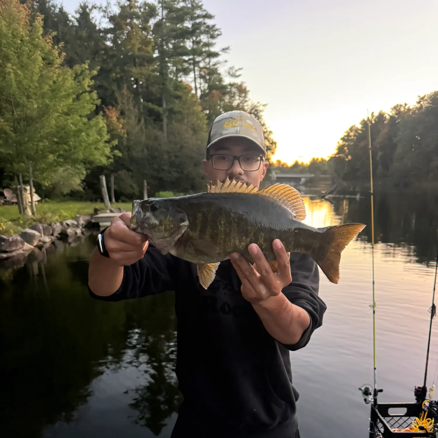 Smallmouth bass caught on Fishbrain