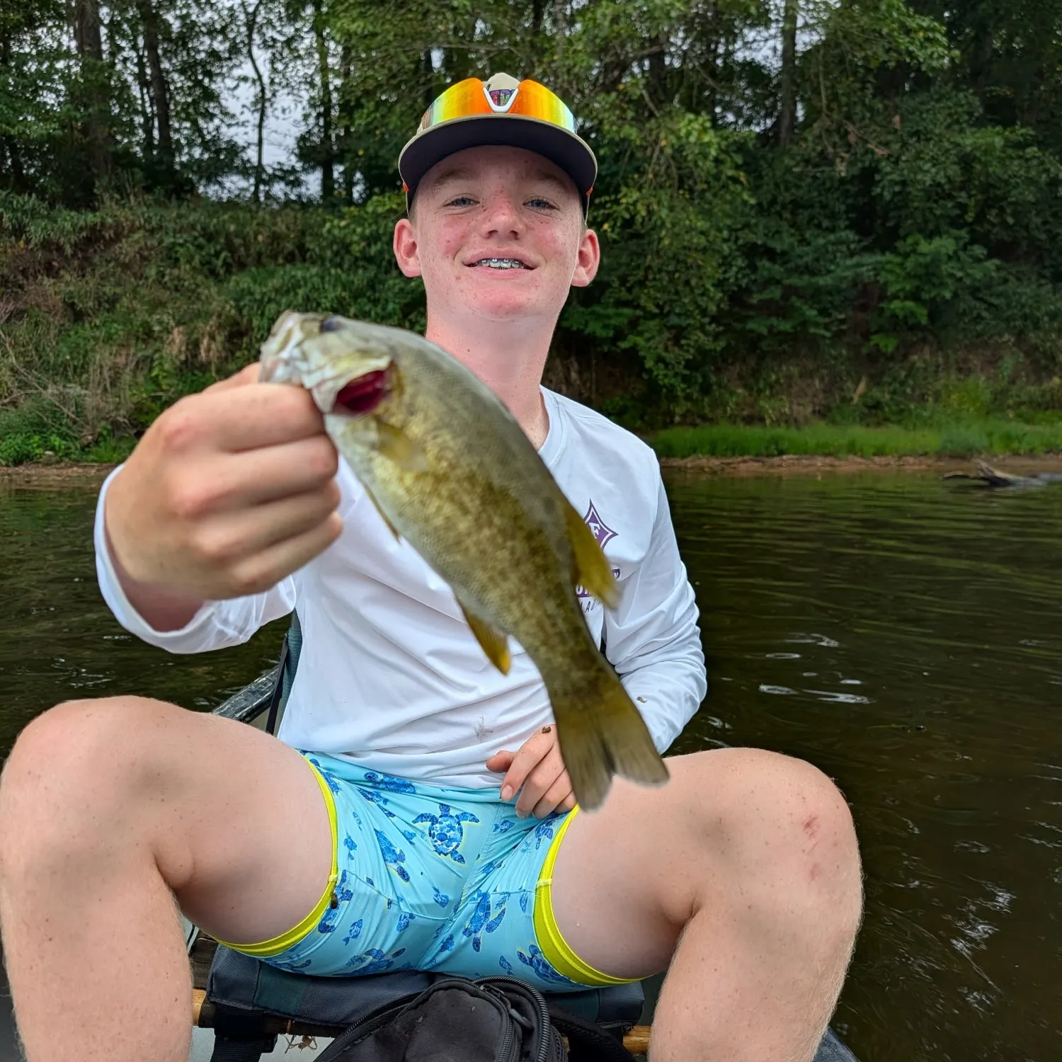 Smallmouth bass caught on Fishbrain