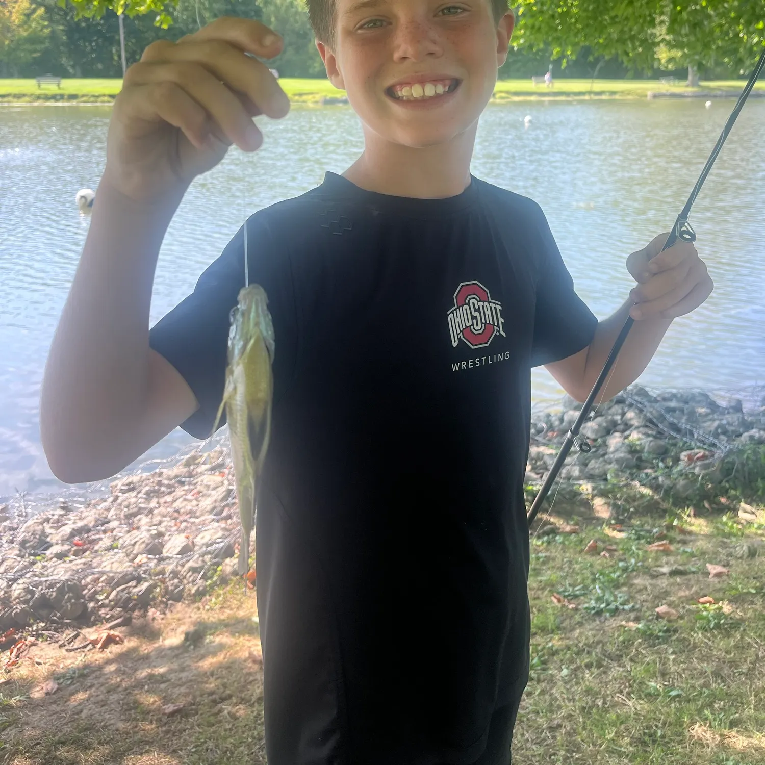Bluegill caught on Fishbrain