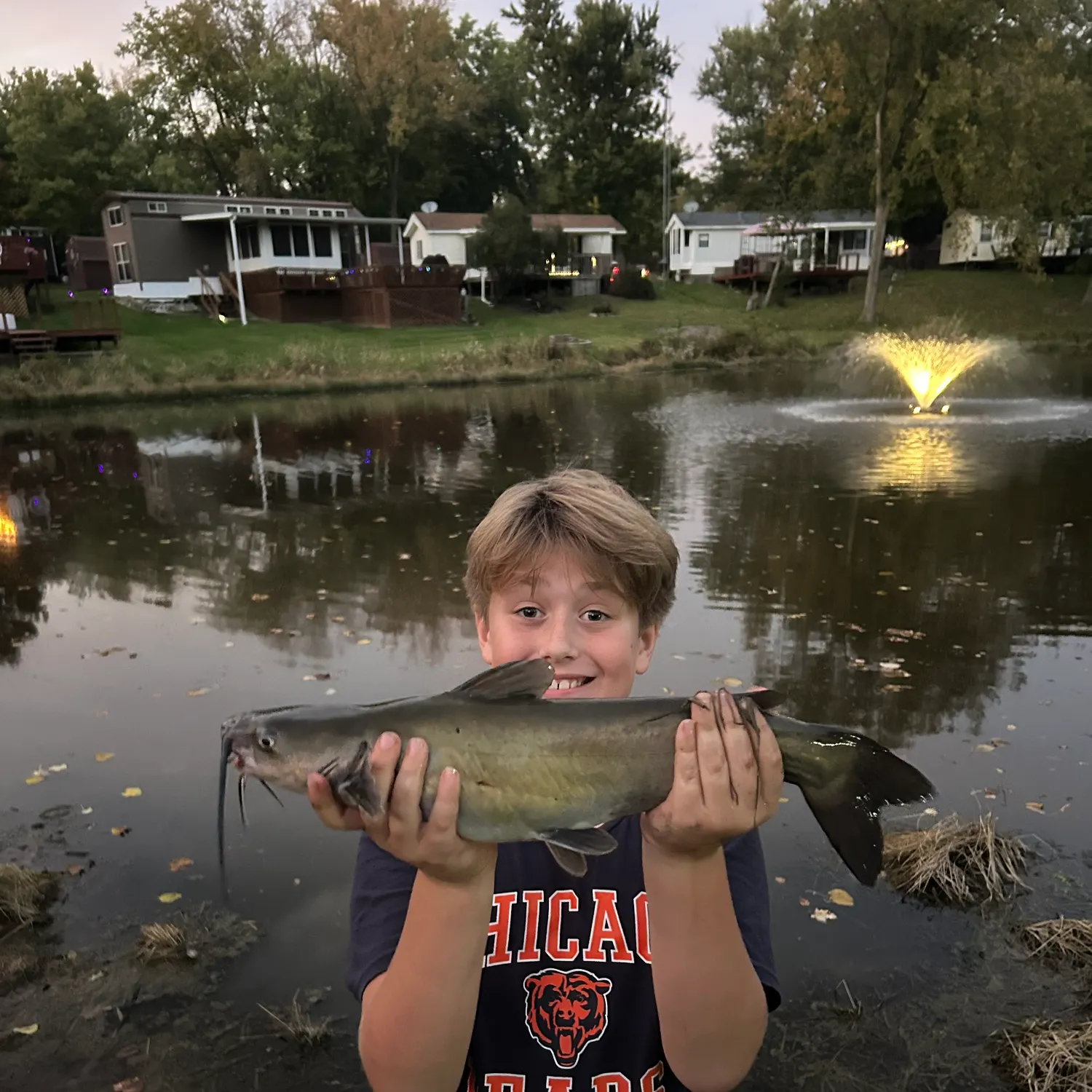 Channel catfish caught on Fishbrain