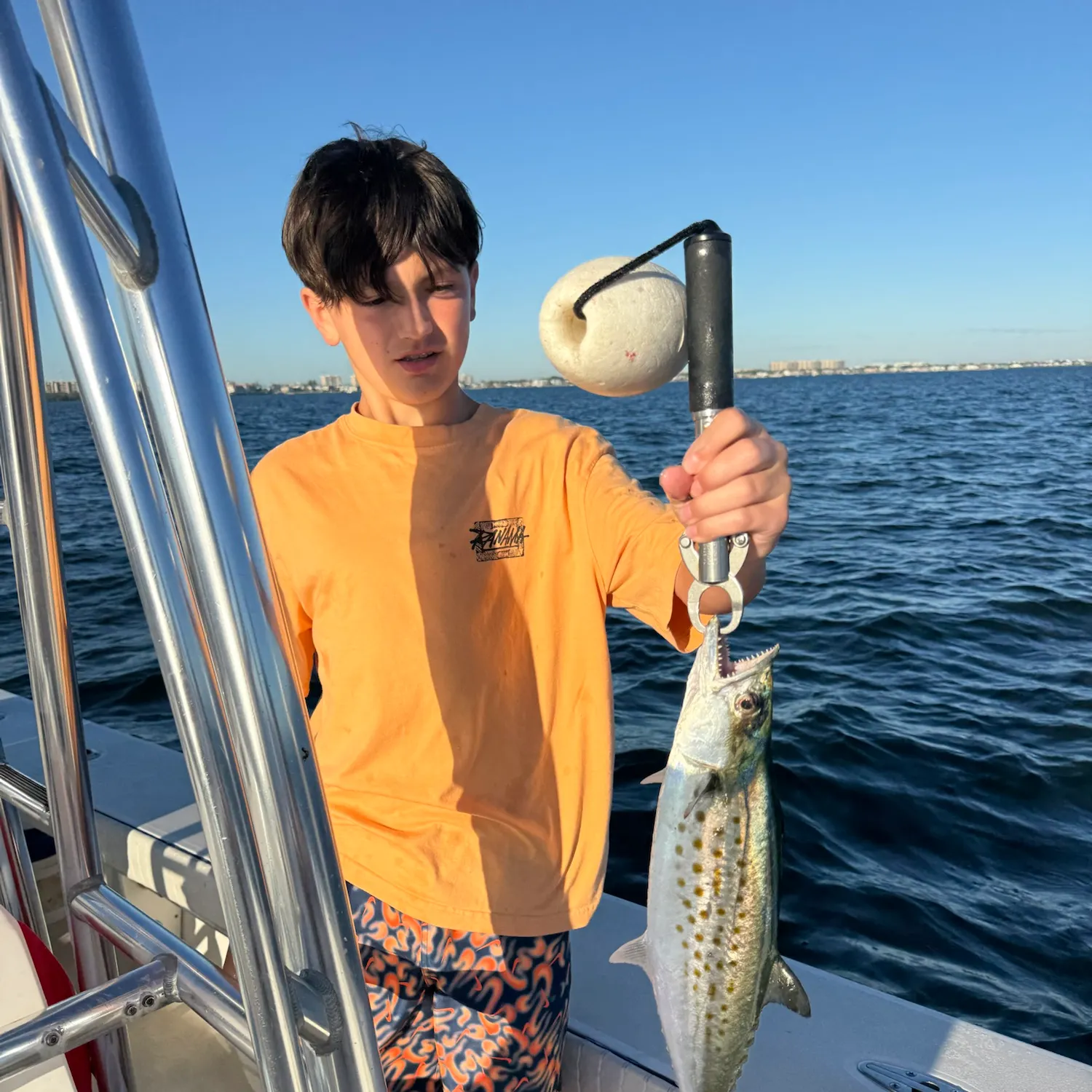 Spanish mackerel caught on Fishbrain
