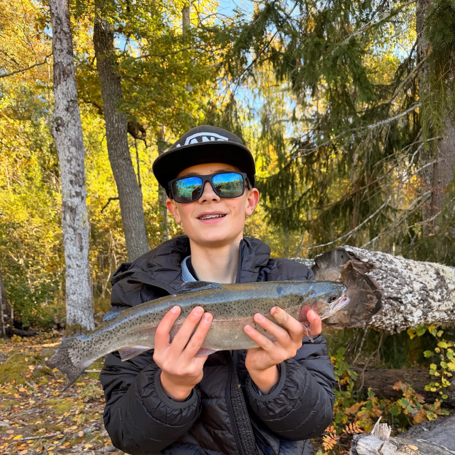 Rainbow trout caught on Fishbrain