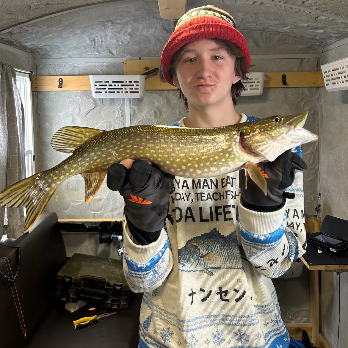 recently logged catches