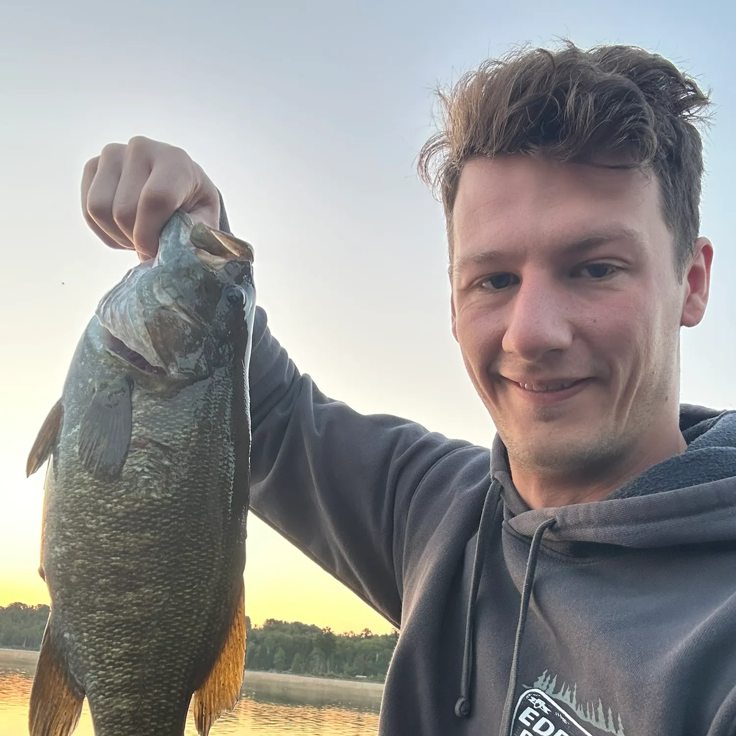 Smallmouth bass caught on Fishbrain