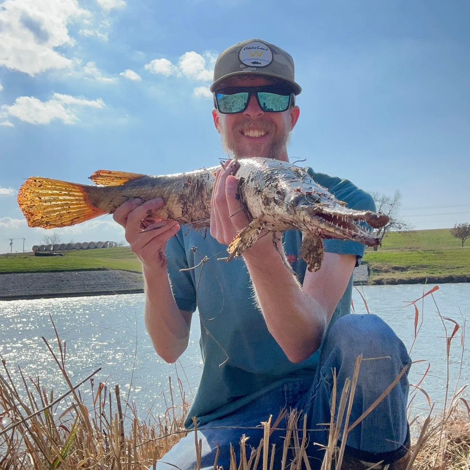 The most popular recent Spotted gar catch on Fishbrain