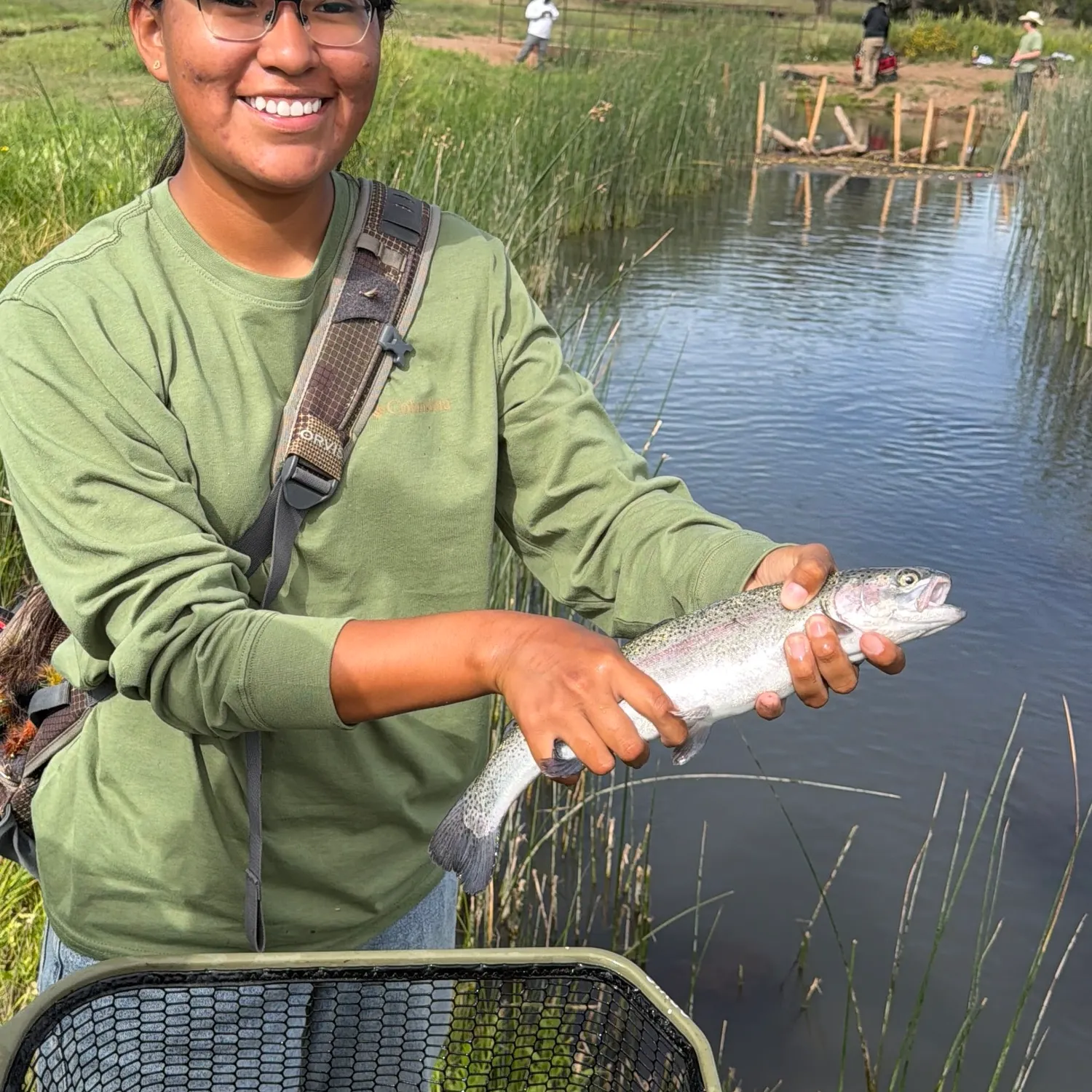 Rainbow trout caught on Fishbrain
