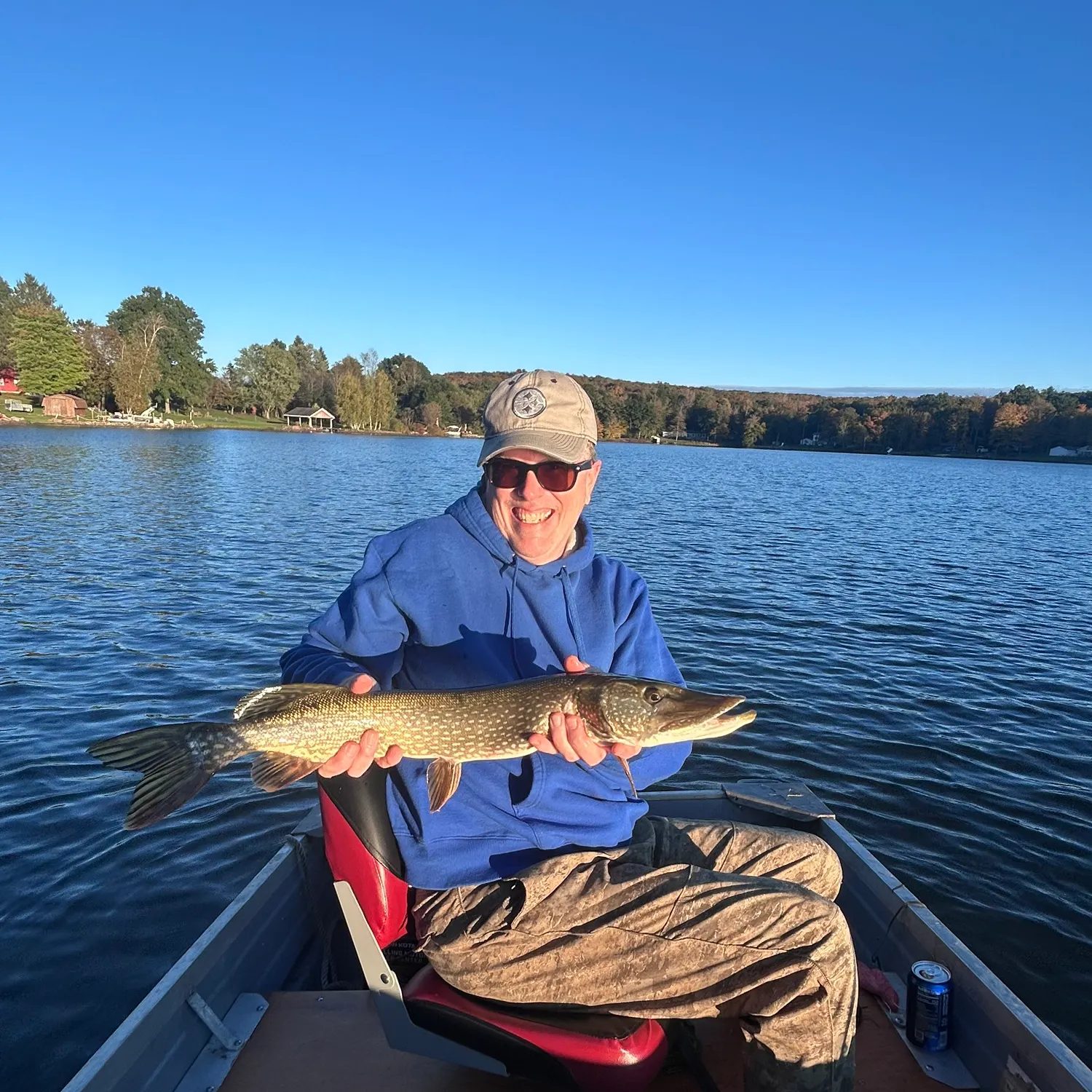 Northern pike caught on Fishbrain
