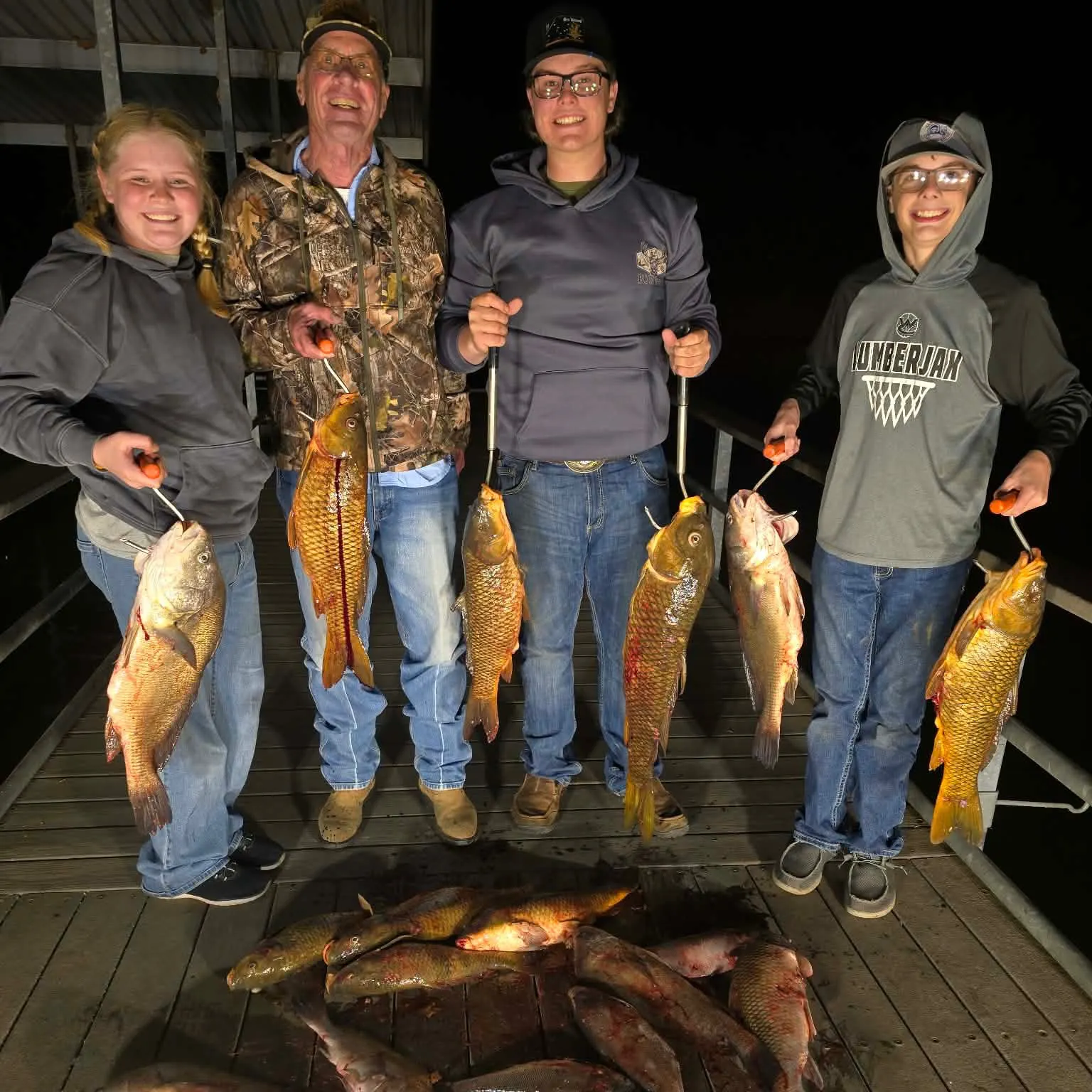 recently logged catches