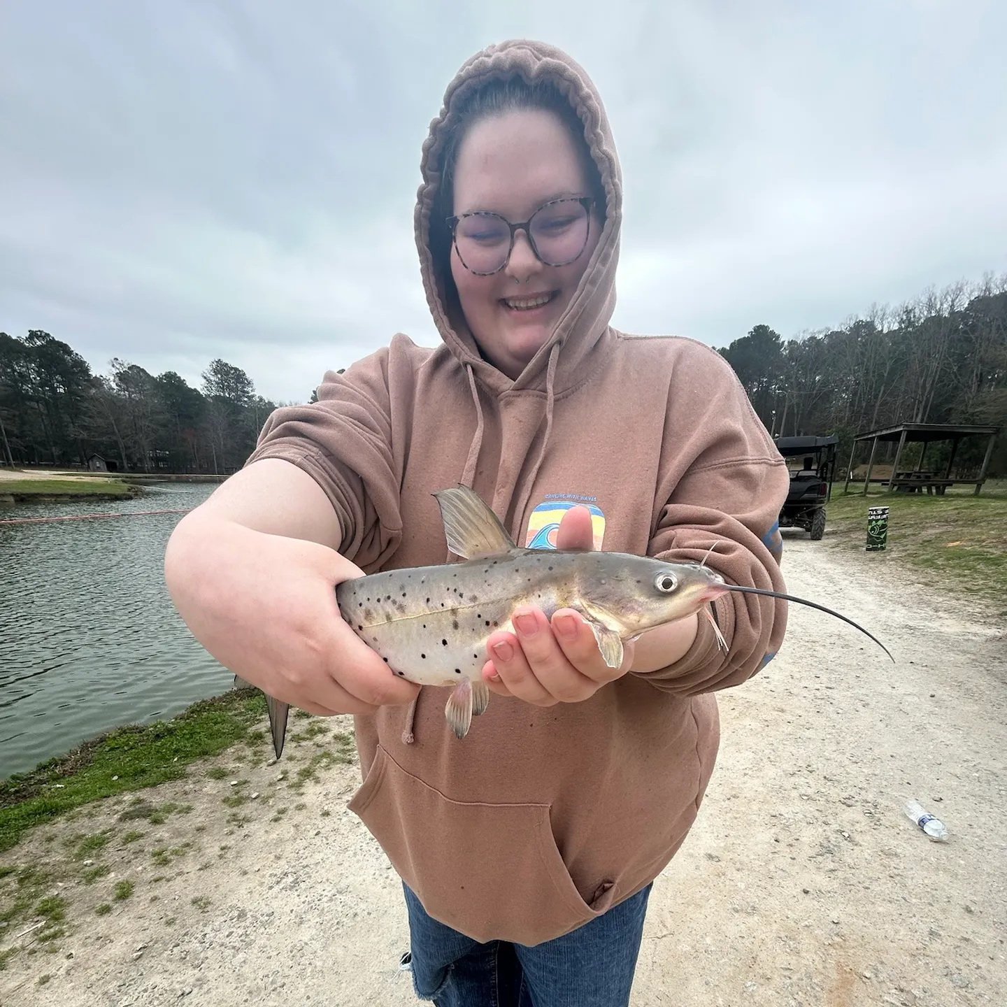 Channel catfish caught on Fishbrain