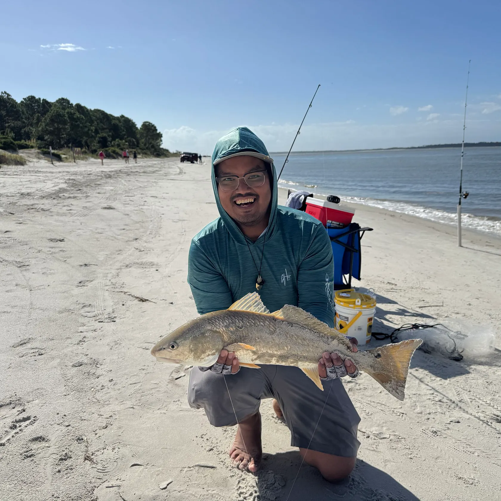 Red drum caught on Fishbrain