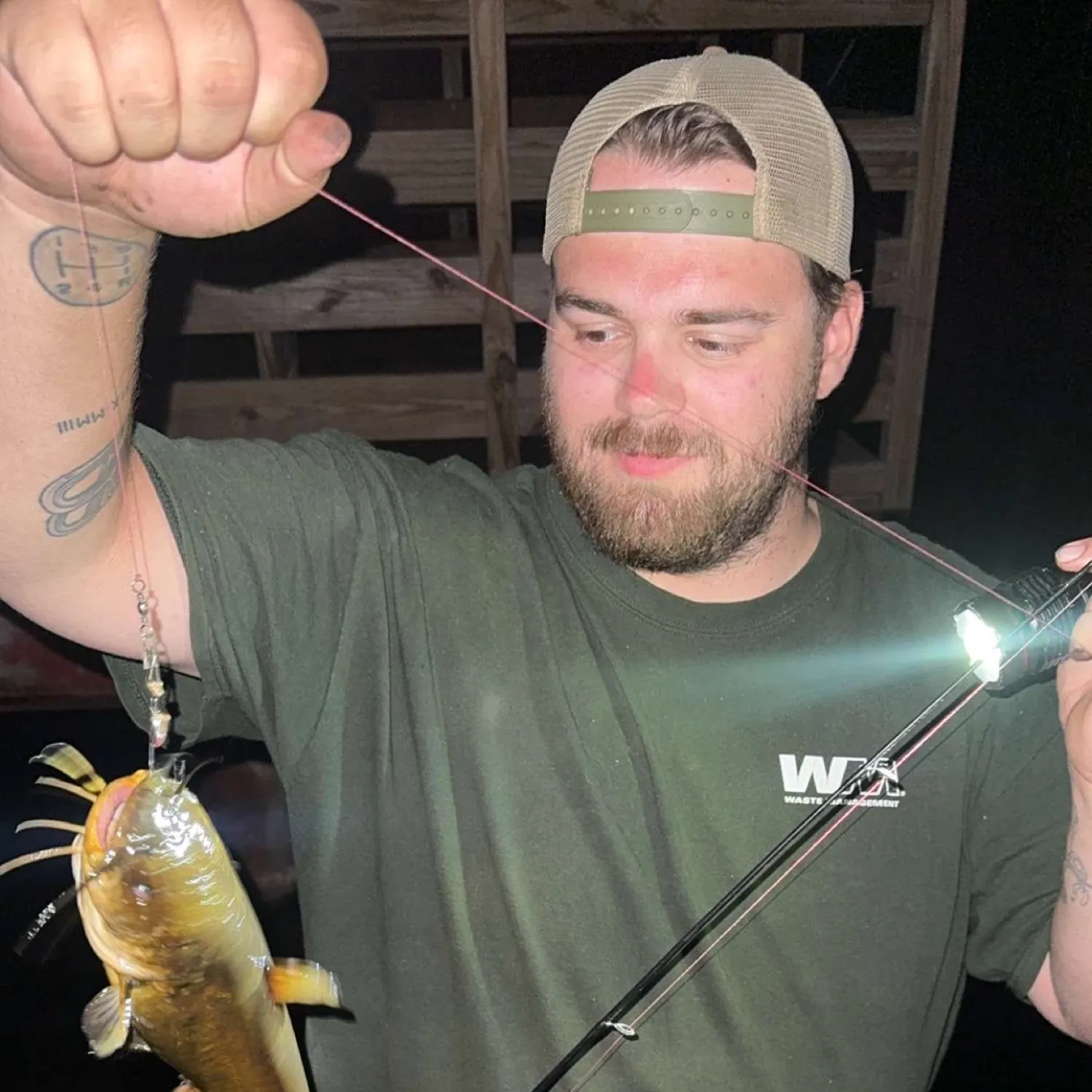 recently logged catches