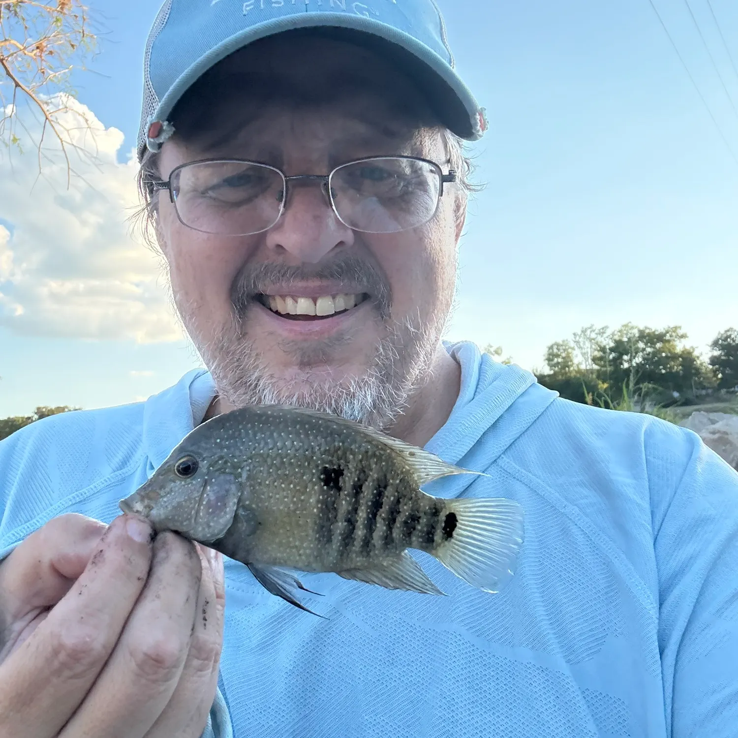 Rio Grande cichlid caught on Fishbrain