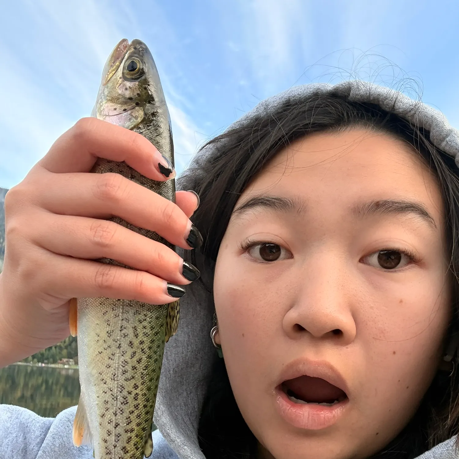 Coastal cutthroat trout caught on Fishbrain