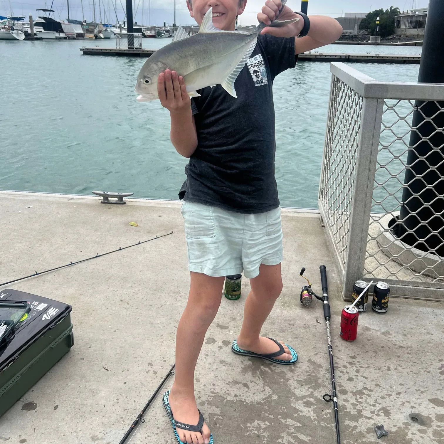 The most recent Giant trevally catches on Fishbrain