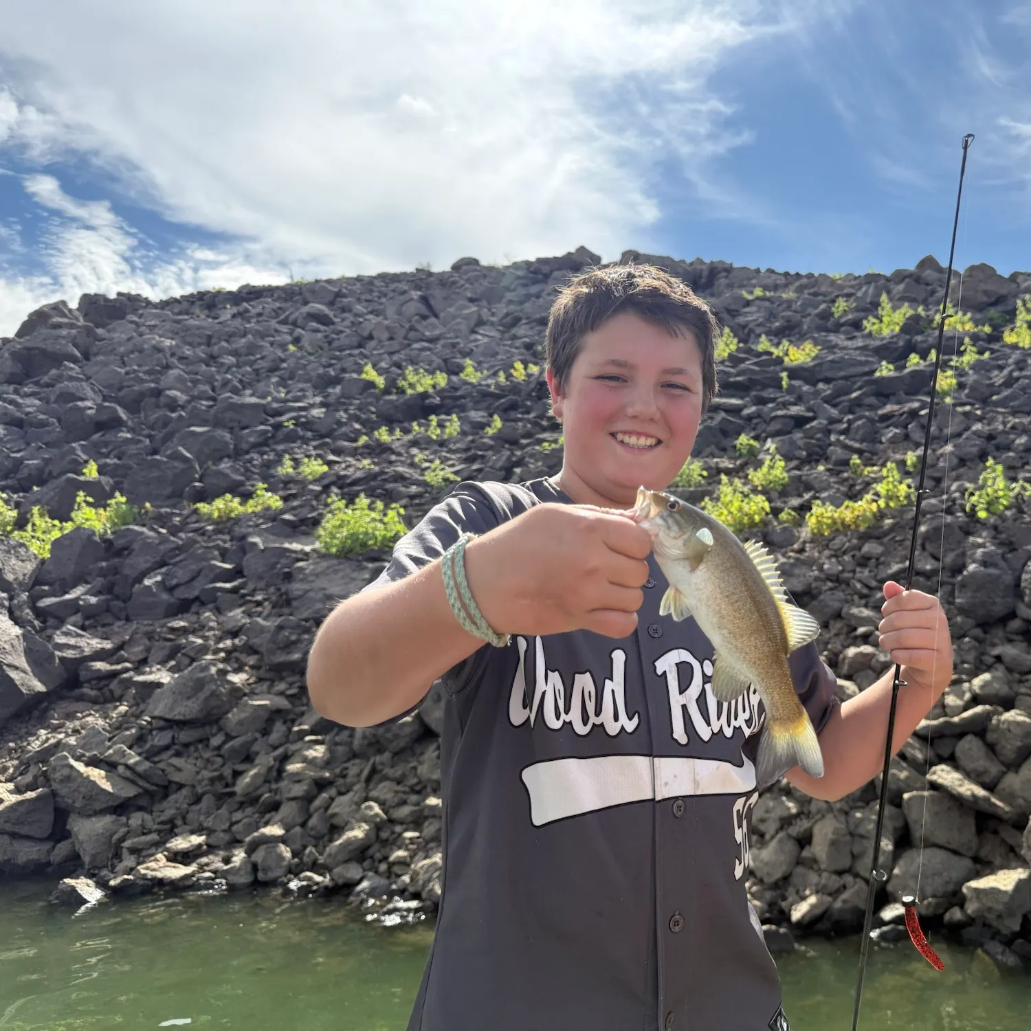 Smallmouth bass caught on Fishbrain