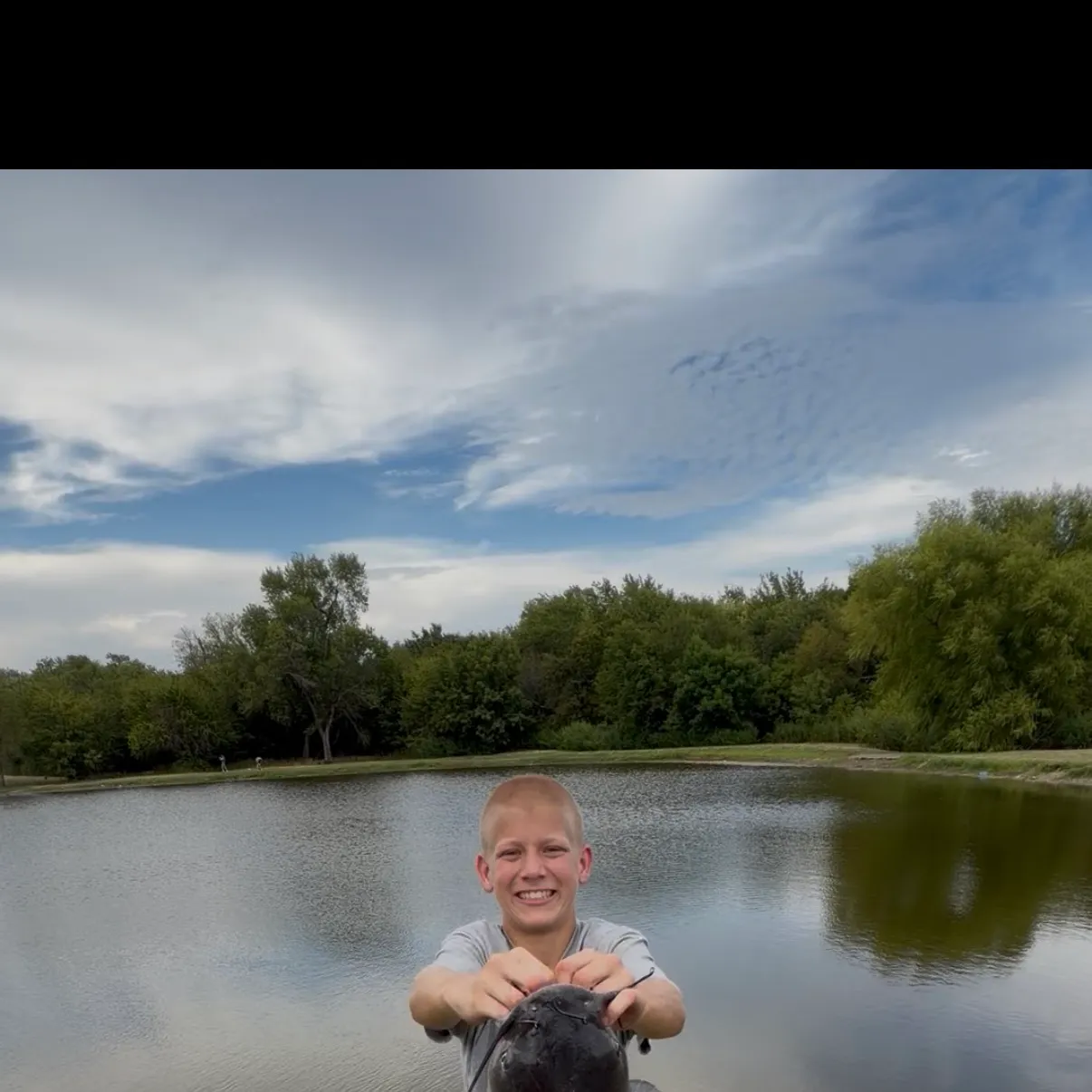Channel catfish caught on Fishbrain