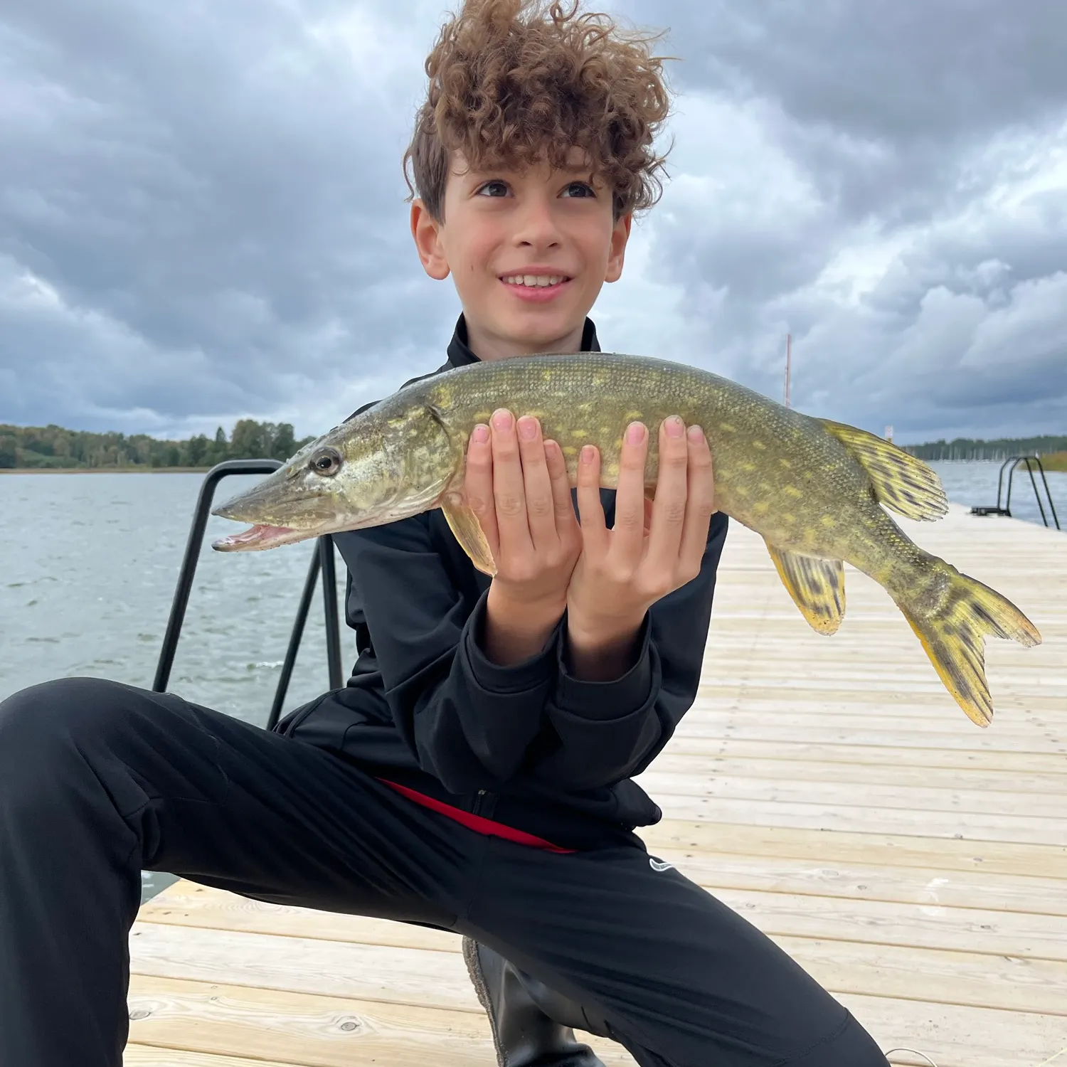 Northern pike caught on Fishbrain