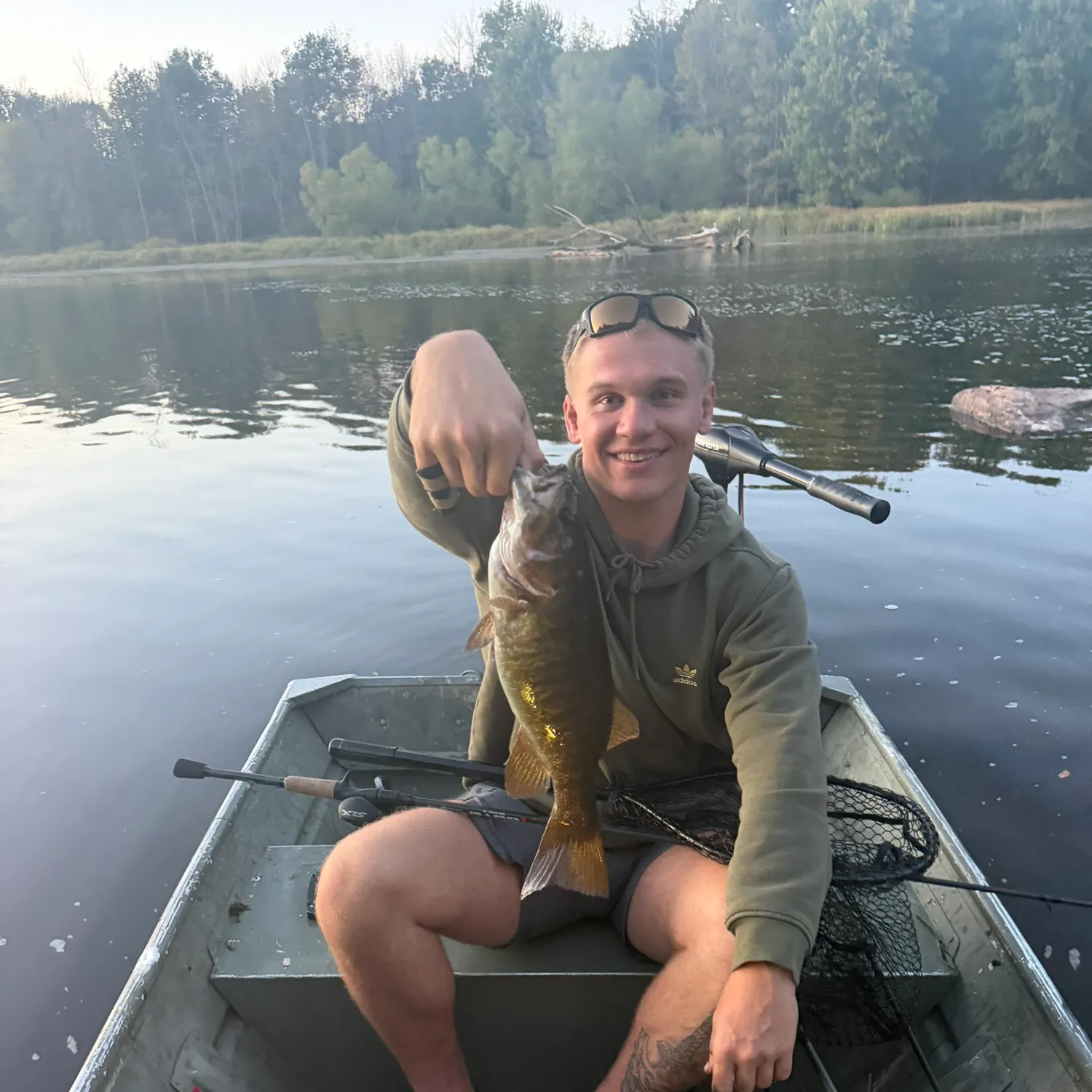 Smallmouth bass caught on Fishbrain