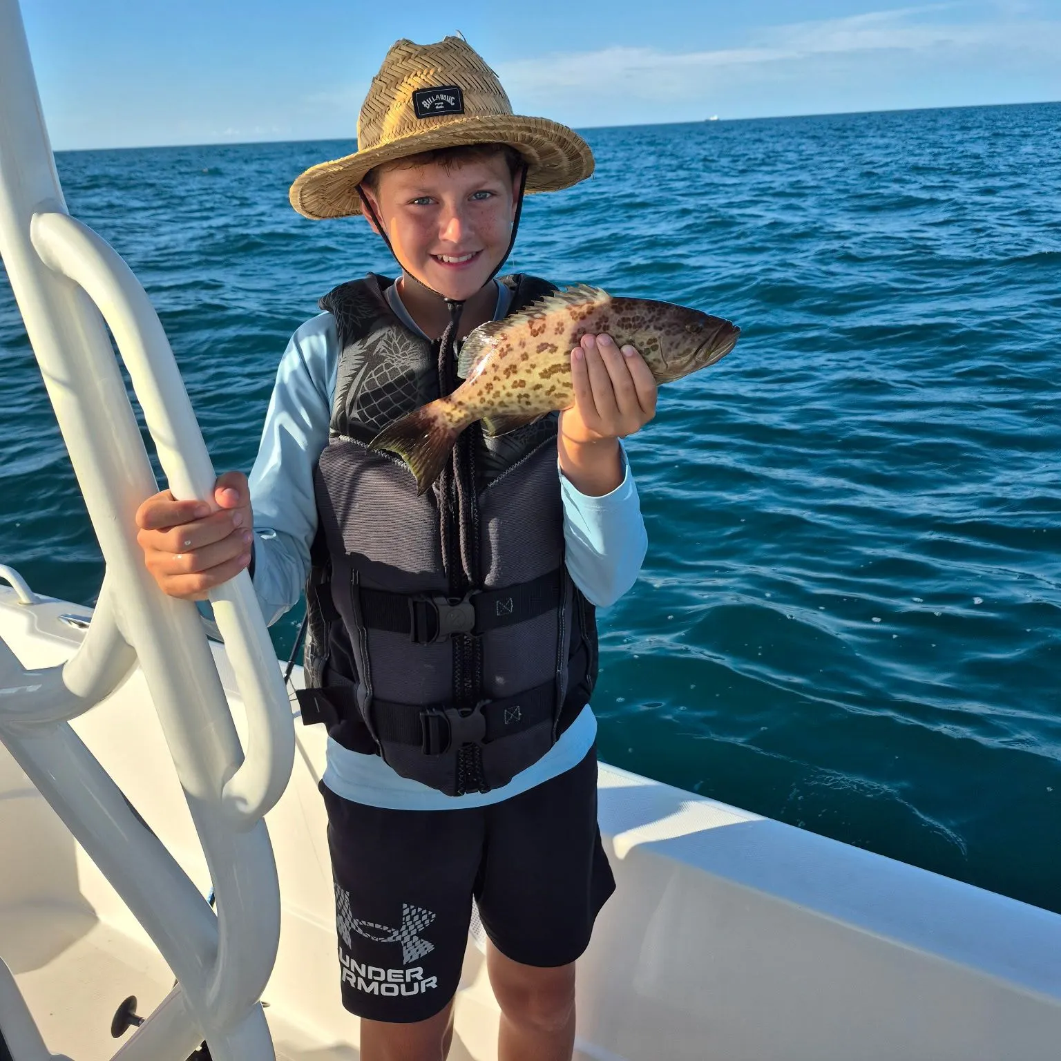 The most recent Greasy grouper catches on Fishbrain