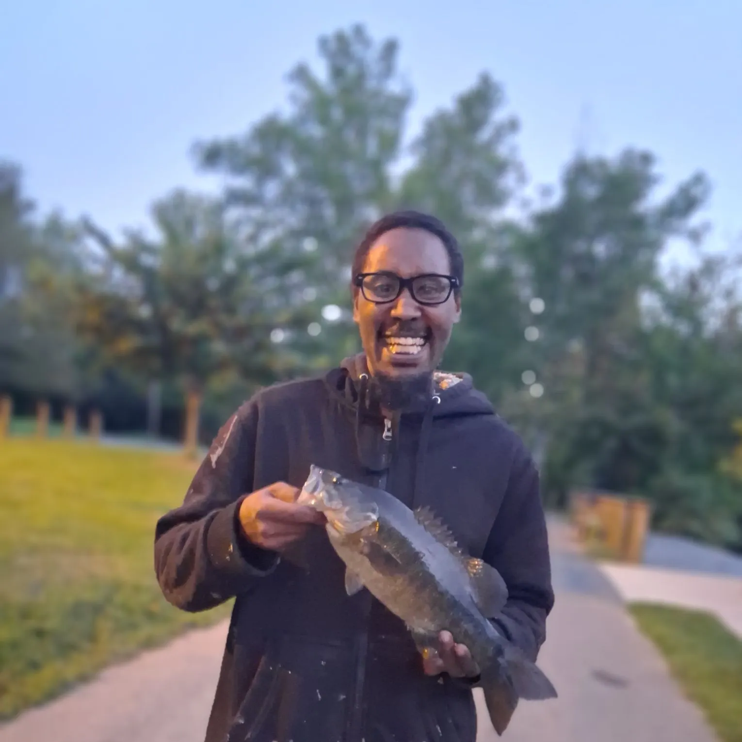 Smallmouth bass caught on Fishbrain