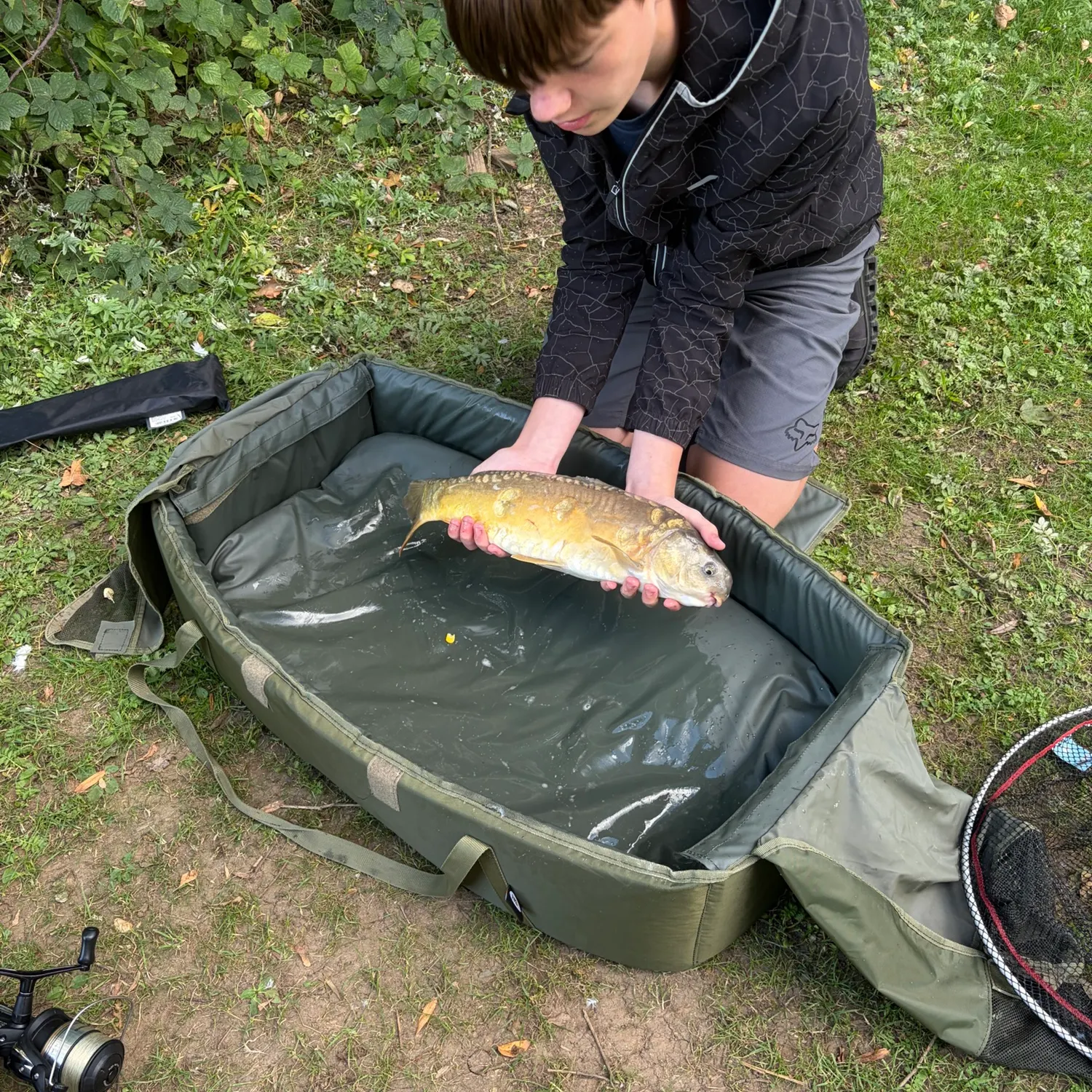 The most recent Leather carp catches on Fishbrain