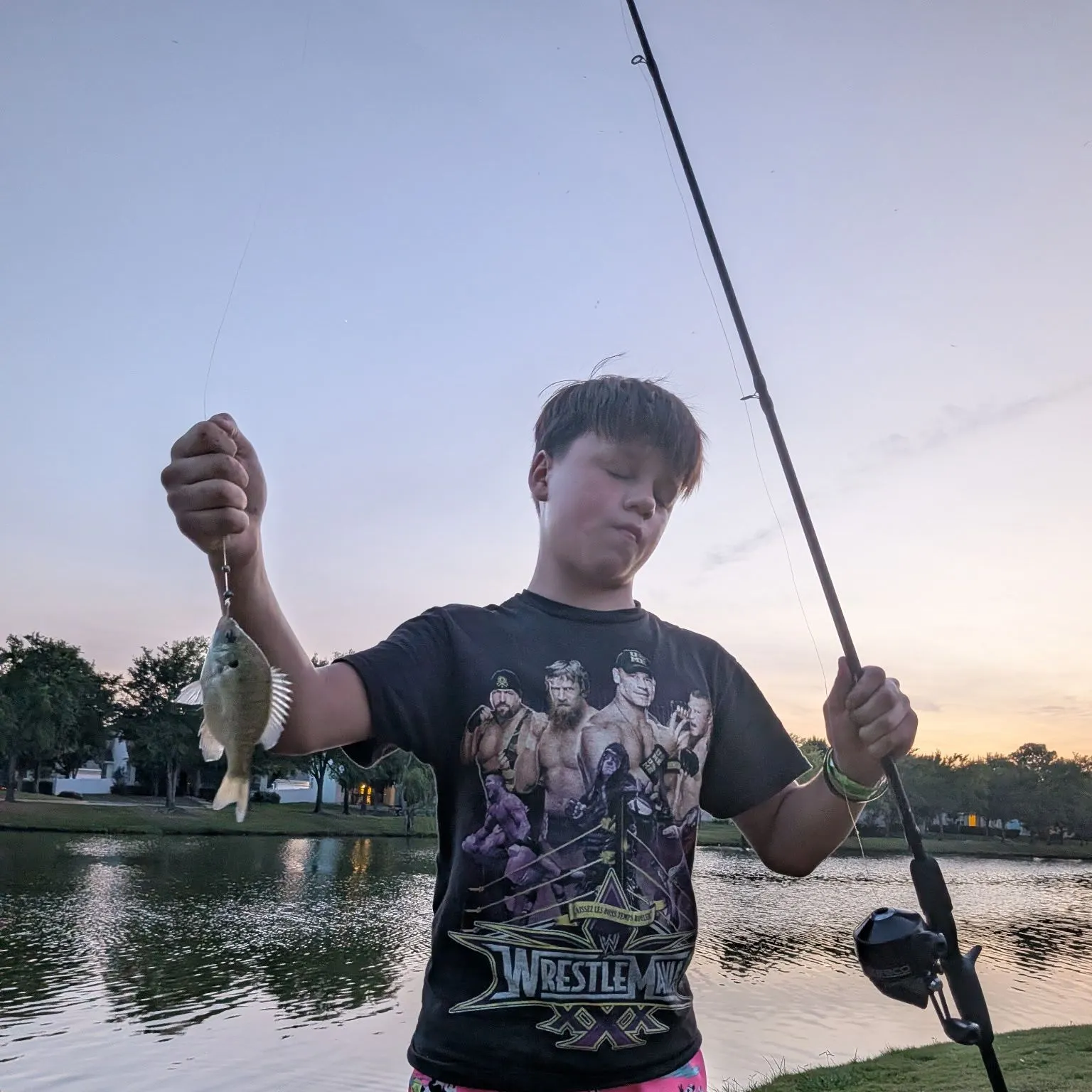 recently logged catches