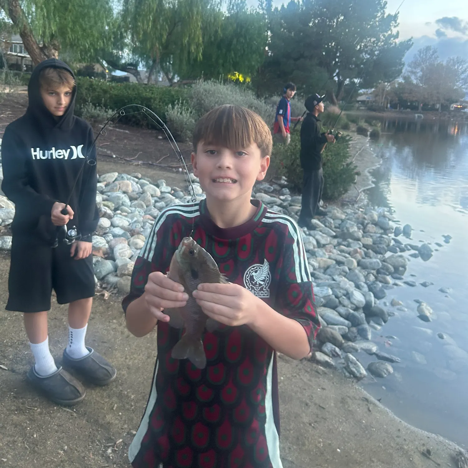 recently logged catches